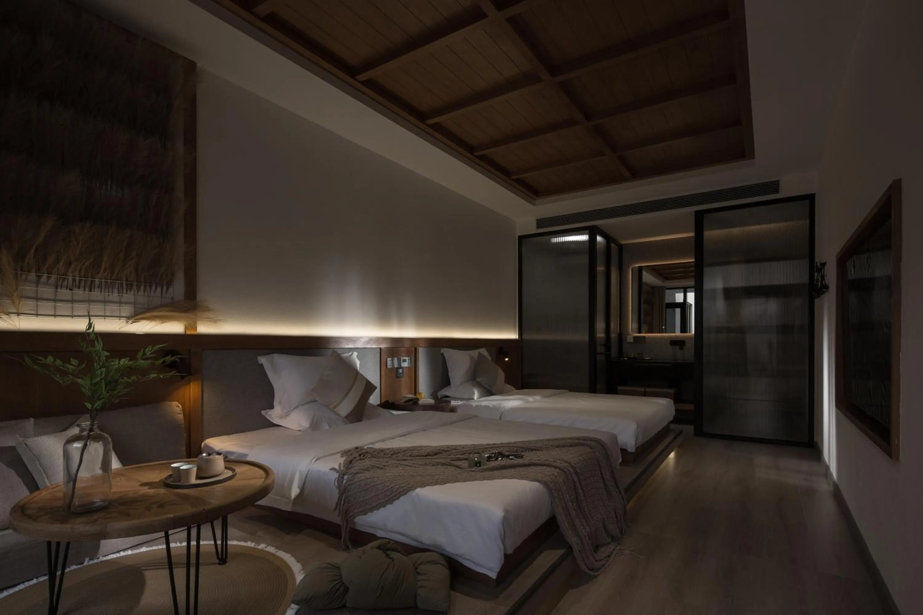 Bed in SIXI Conglu Design Aesthetics Hotel