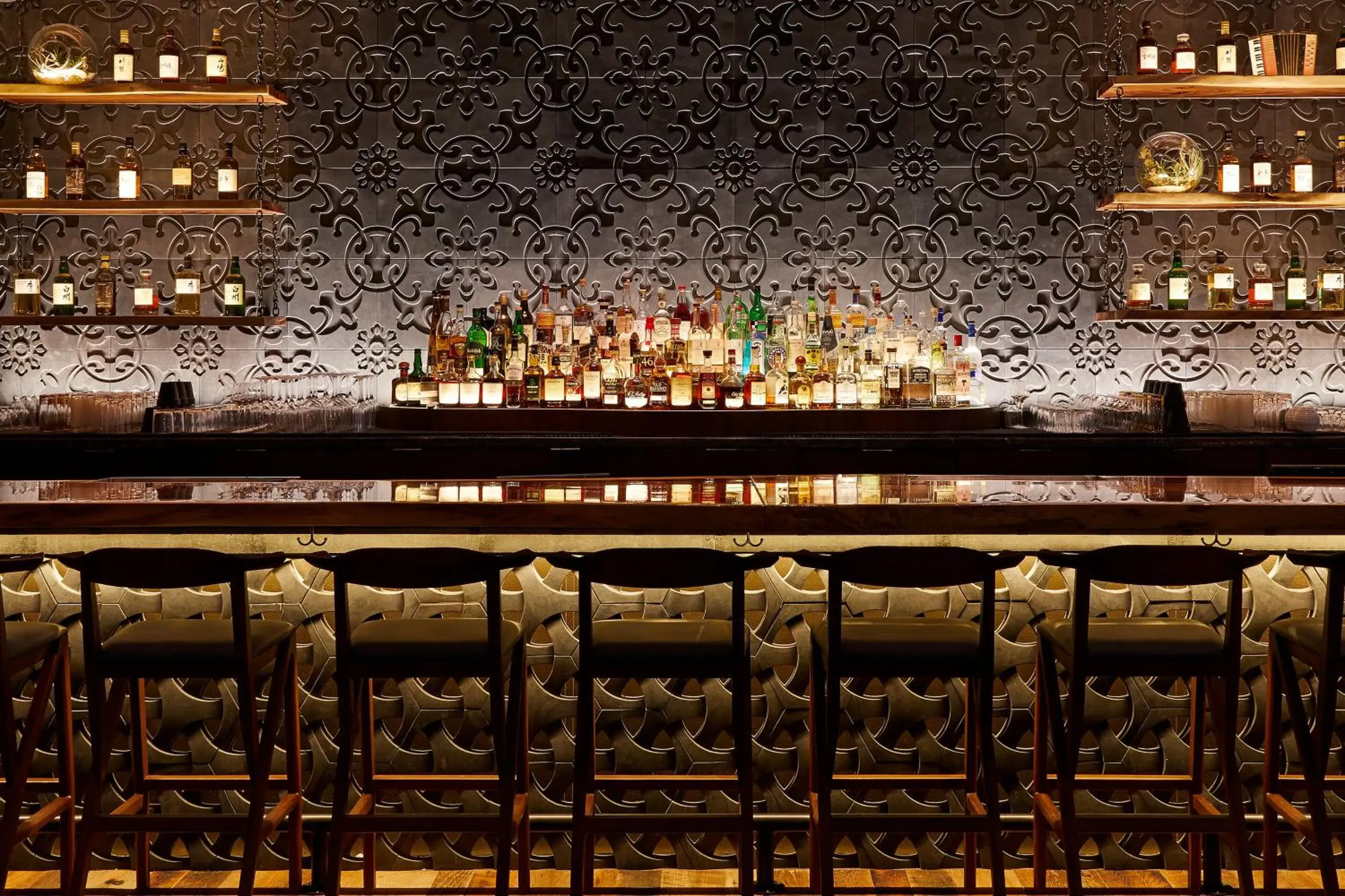 Lounge or bar in The Godfrey Hotel Boston Lounge or bar in The Godfrey Hotel Boston