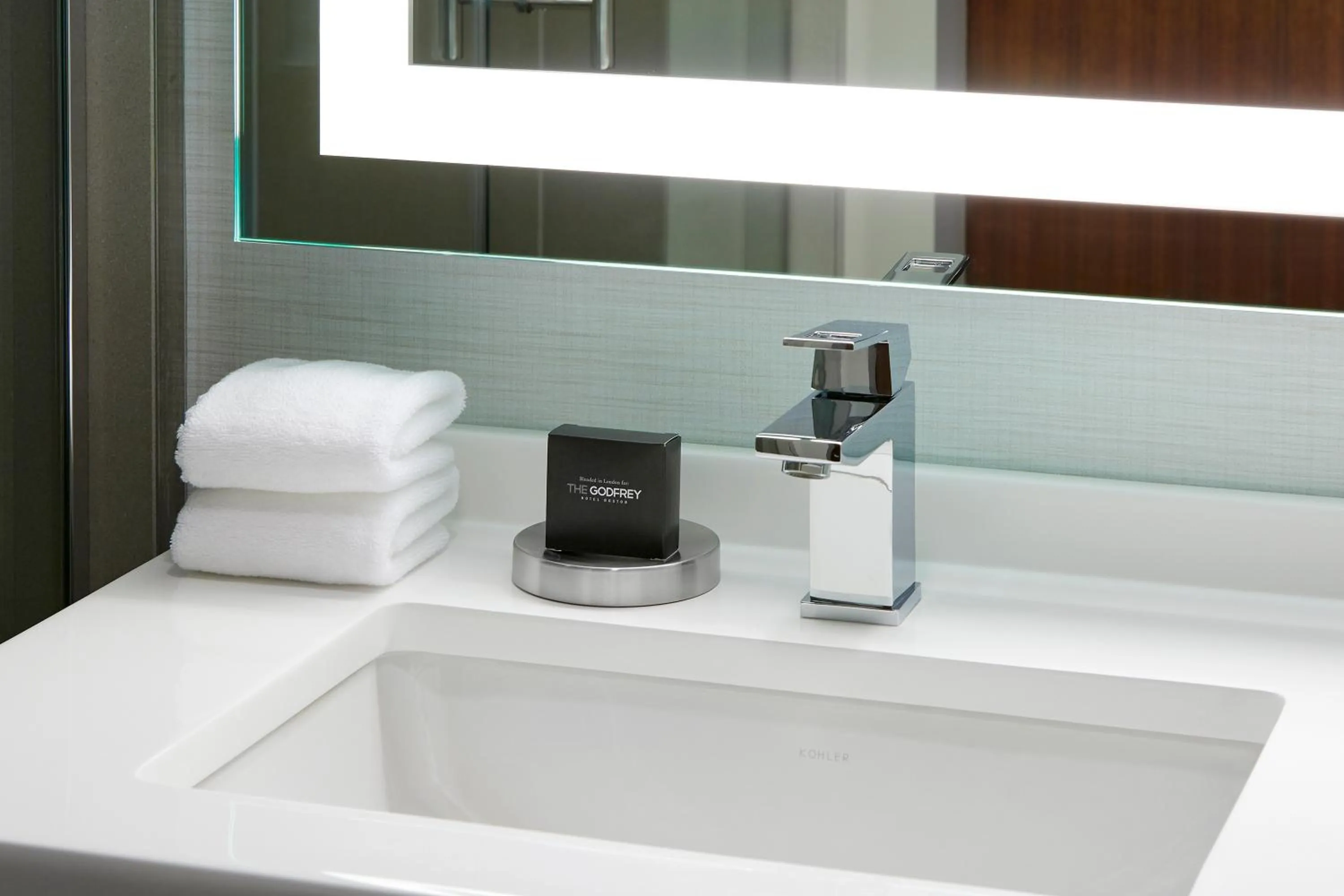 Bathroom in The Godfrey Hotel Boston