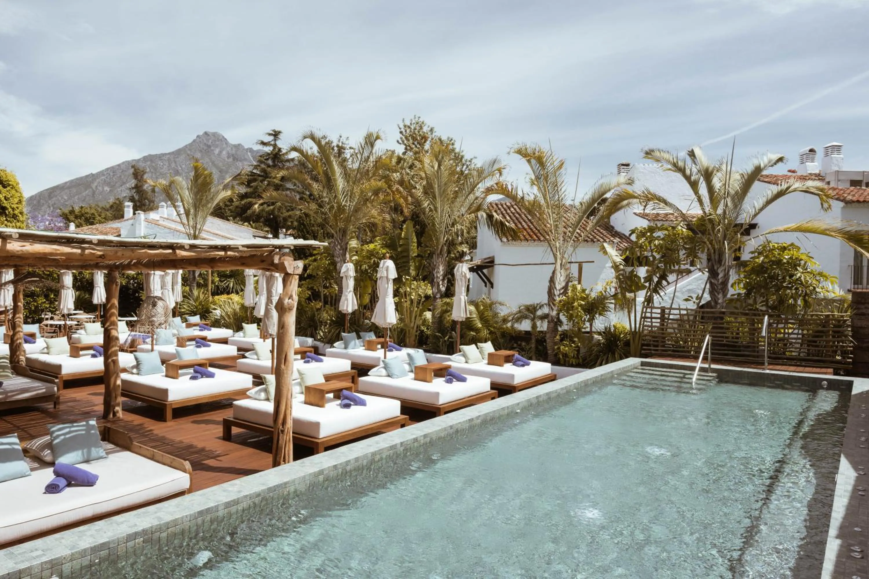 Swimming pool in Puente Romano Marbella
