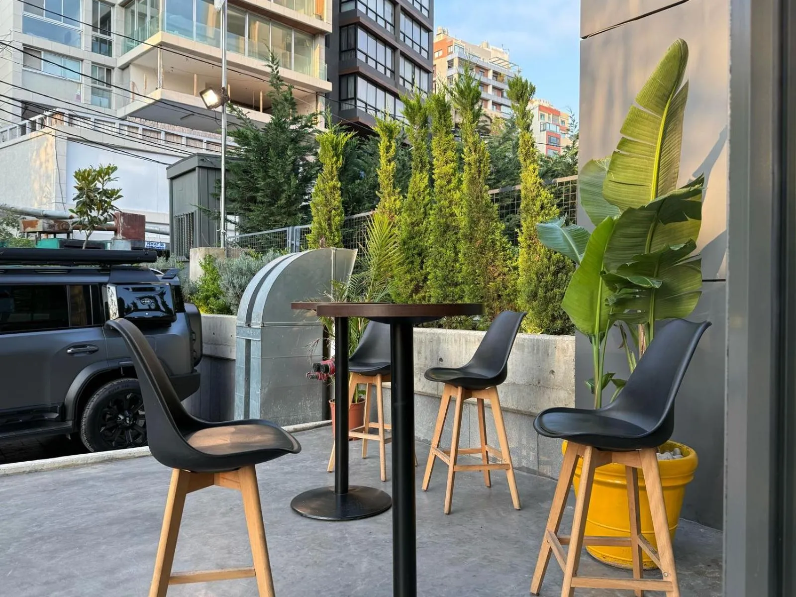 Garden in Shade Hotel Beirut