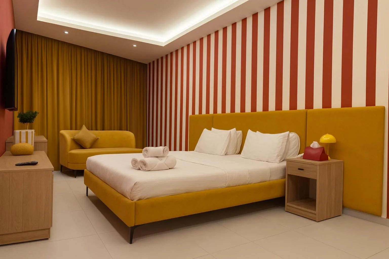 Bed in Shade Hotel Beirut