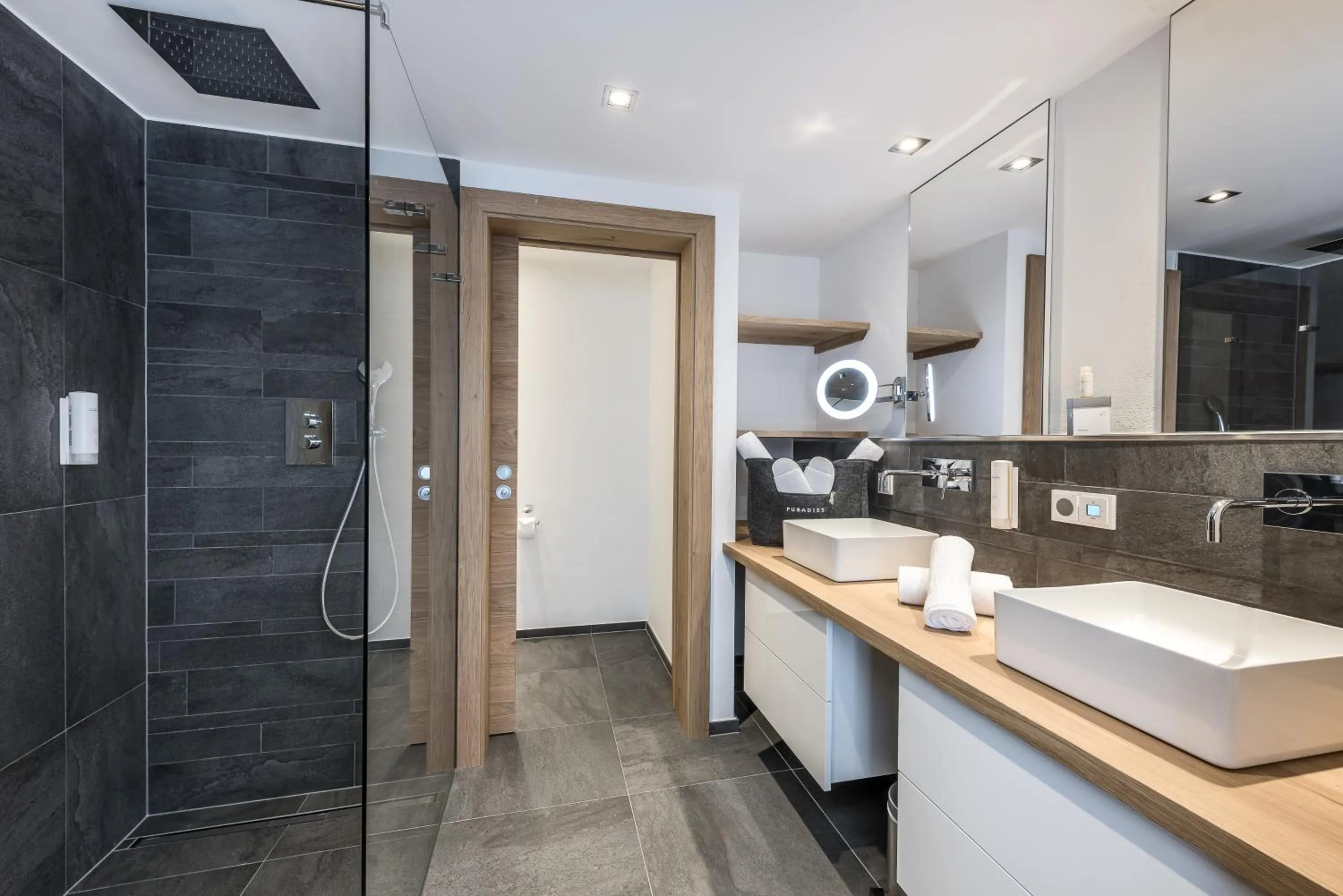 Bathroom in Naturresort PURADIES