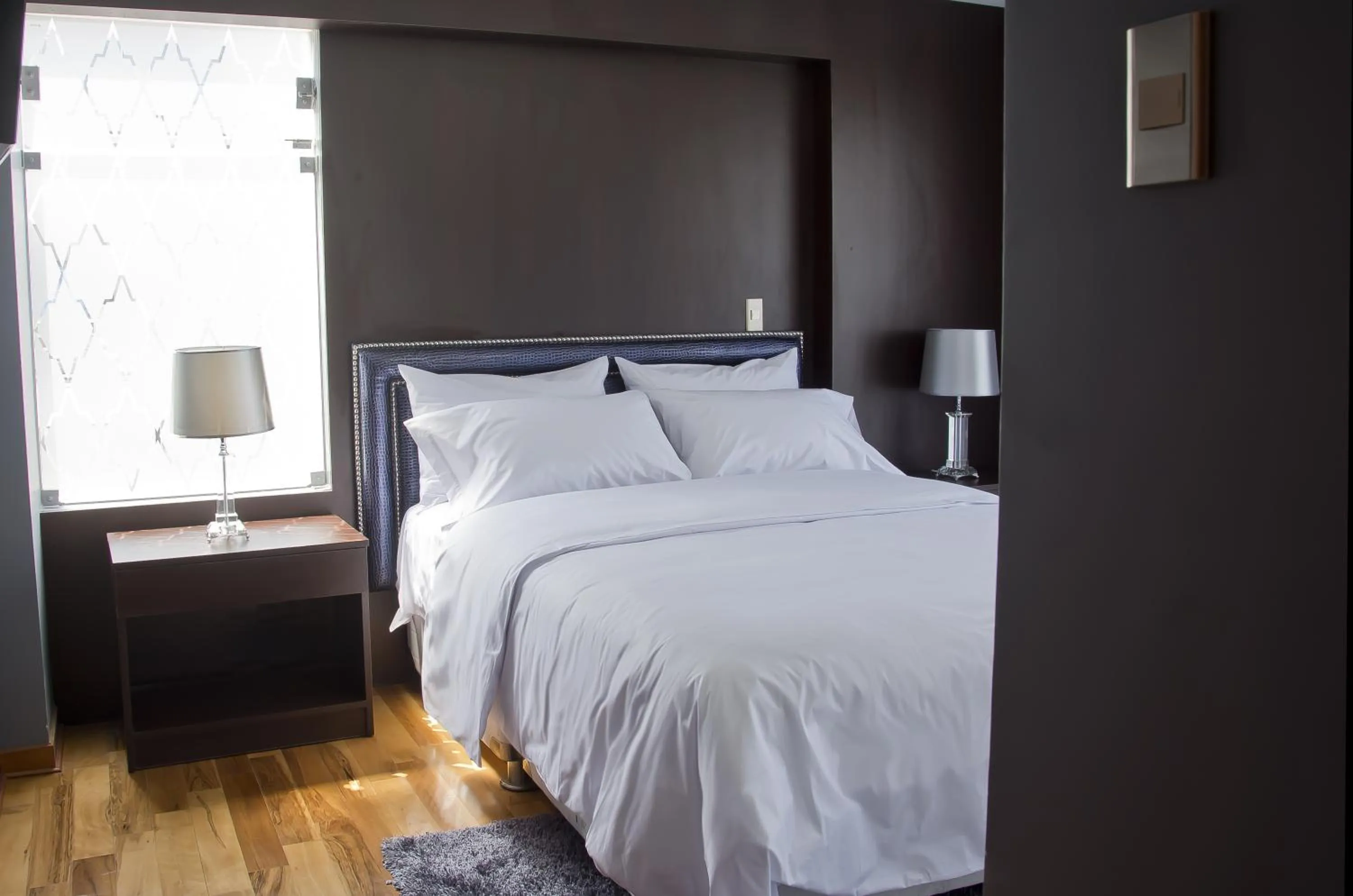 Bed in Arvo Hotel Boutique