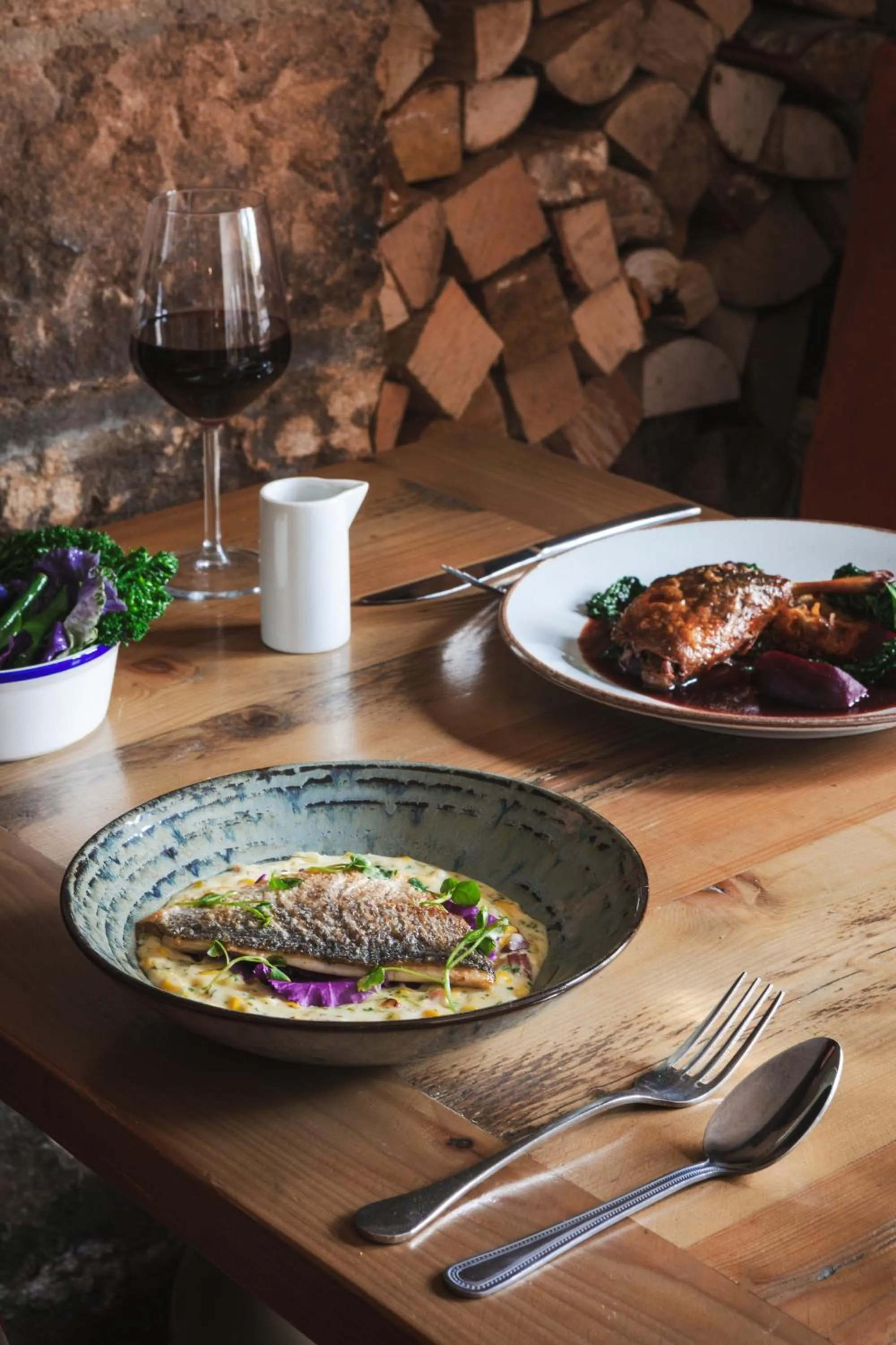 Food and drinks in Devonshire Arms at Beeley - Chatsworth