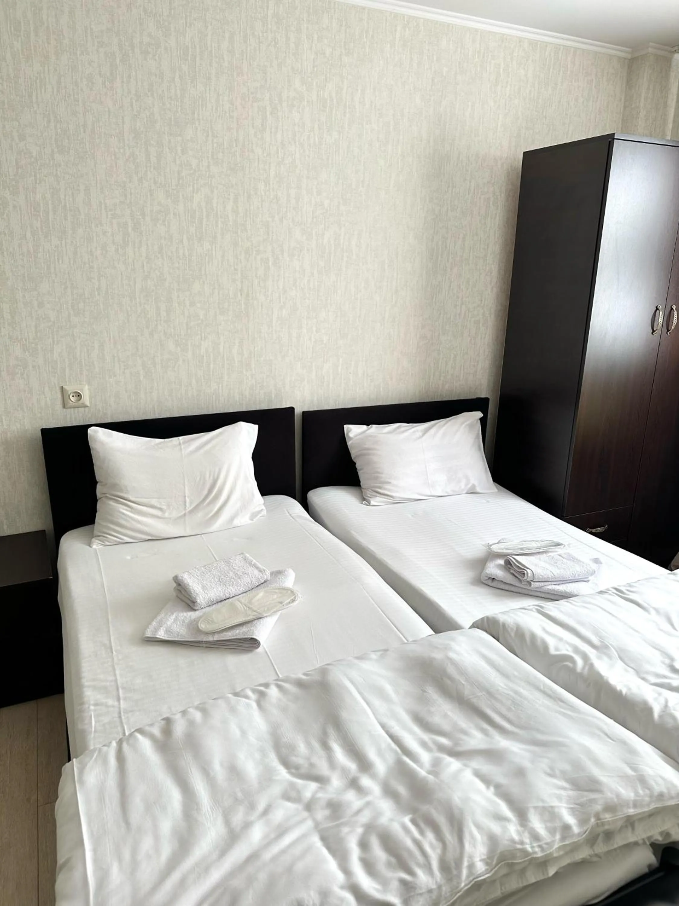 Twin Room with Garden View in Noako Rooms Hotel