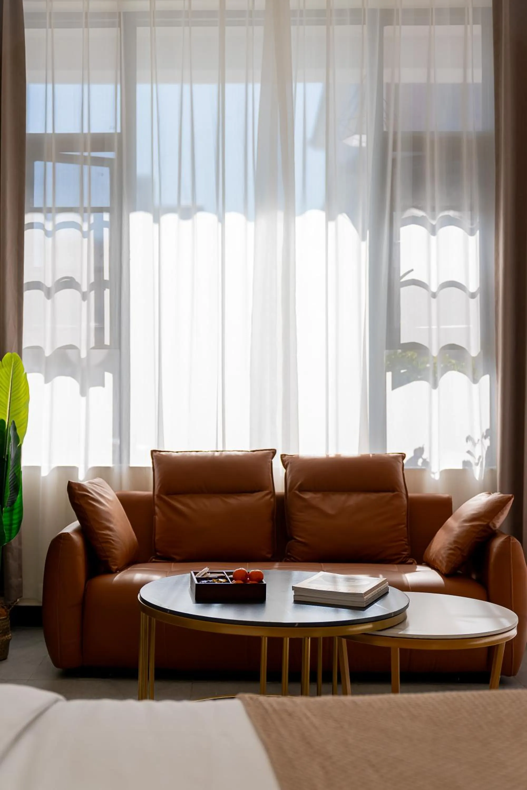 Seating area in Wuyi Whispering Maple