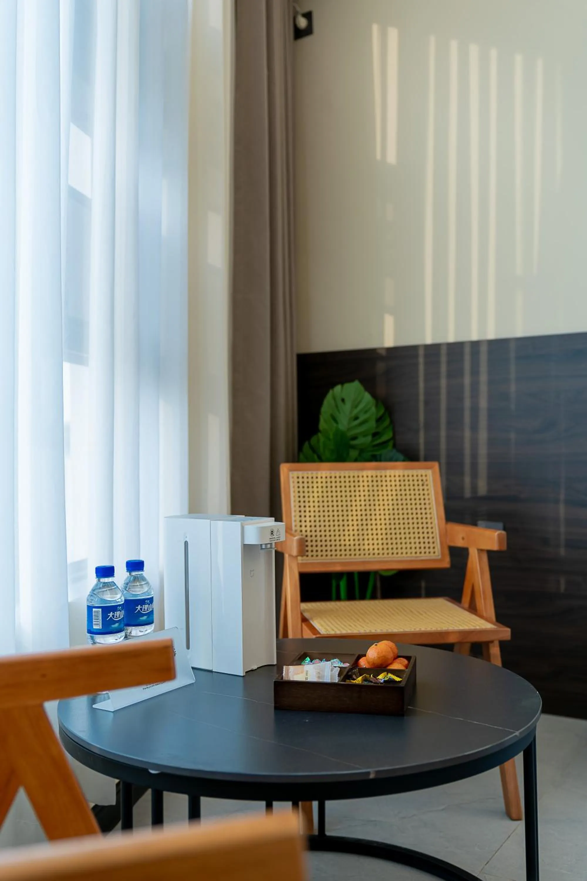 Seating area in Wuyi Whispering Maple