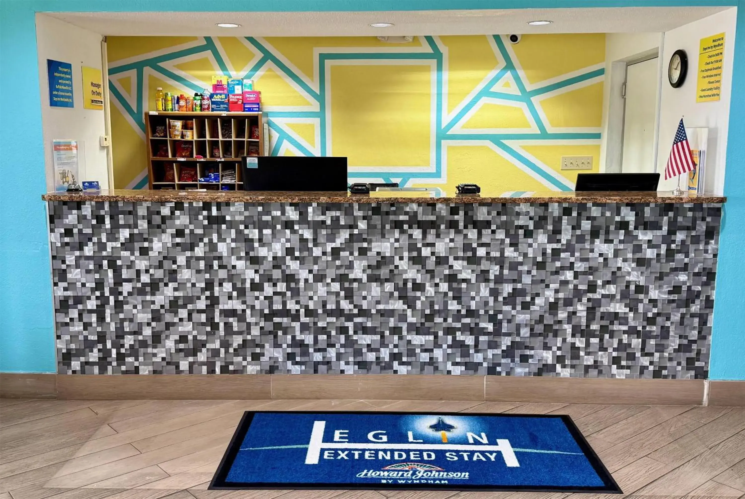 Lobby or reception in Eglin Extended Stay Hotel, a Howard Johnson by Wyndham Lobby or reception in Eglin Extended Stay Hotel, a Howard Johnson by Wyndham