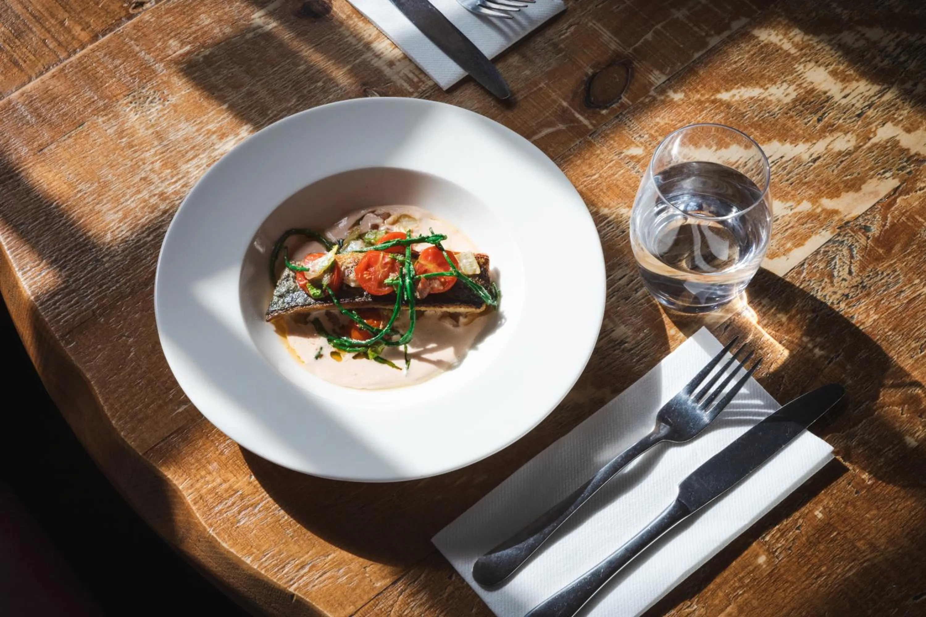 Food and drinks in The Pilsley Inn - Chatsworth