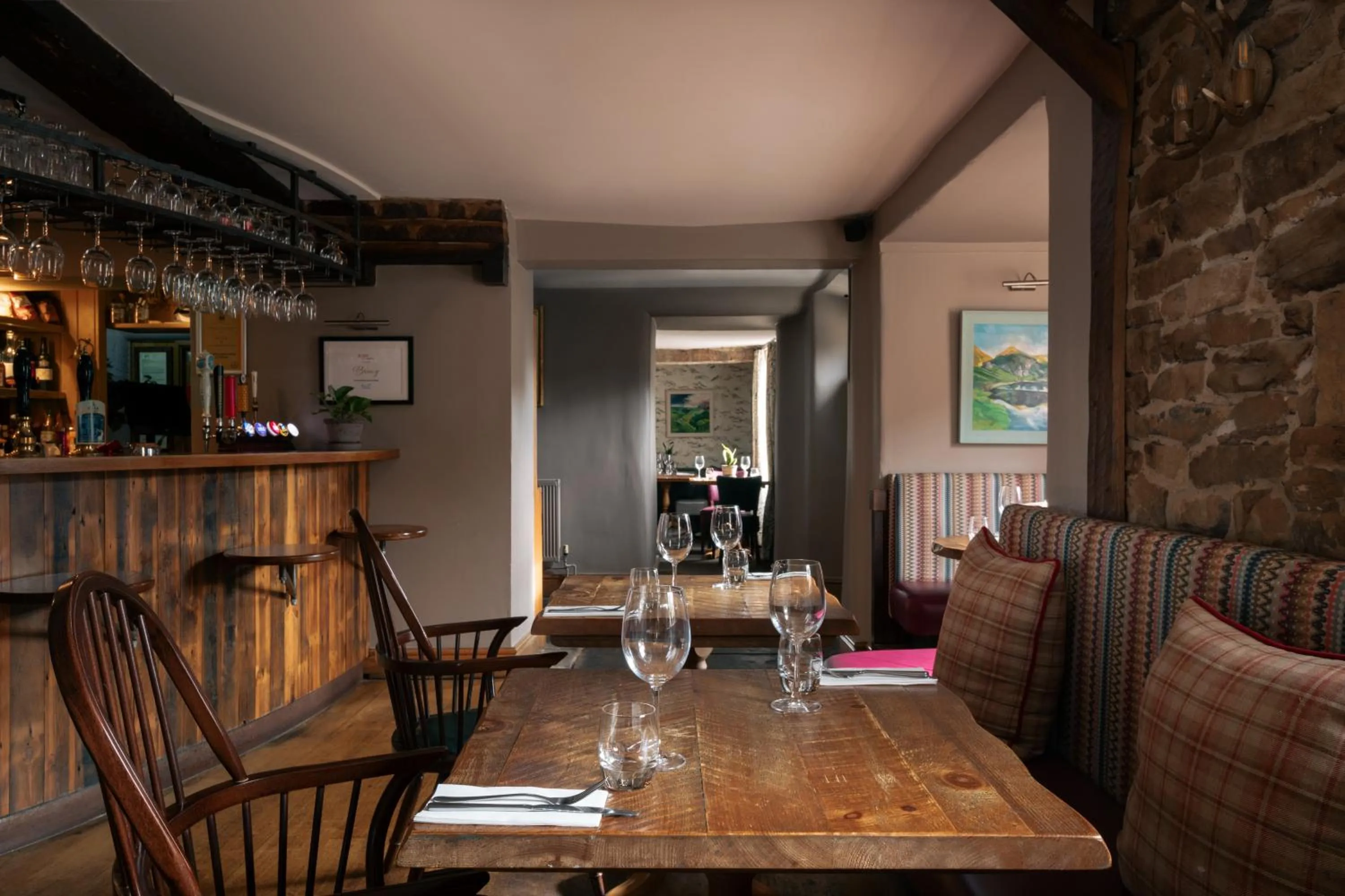 Restaurant/places to eat in The Pilsley Inn - Chatsworth