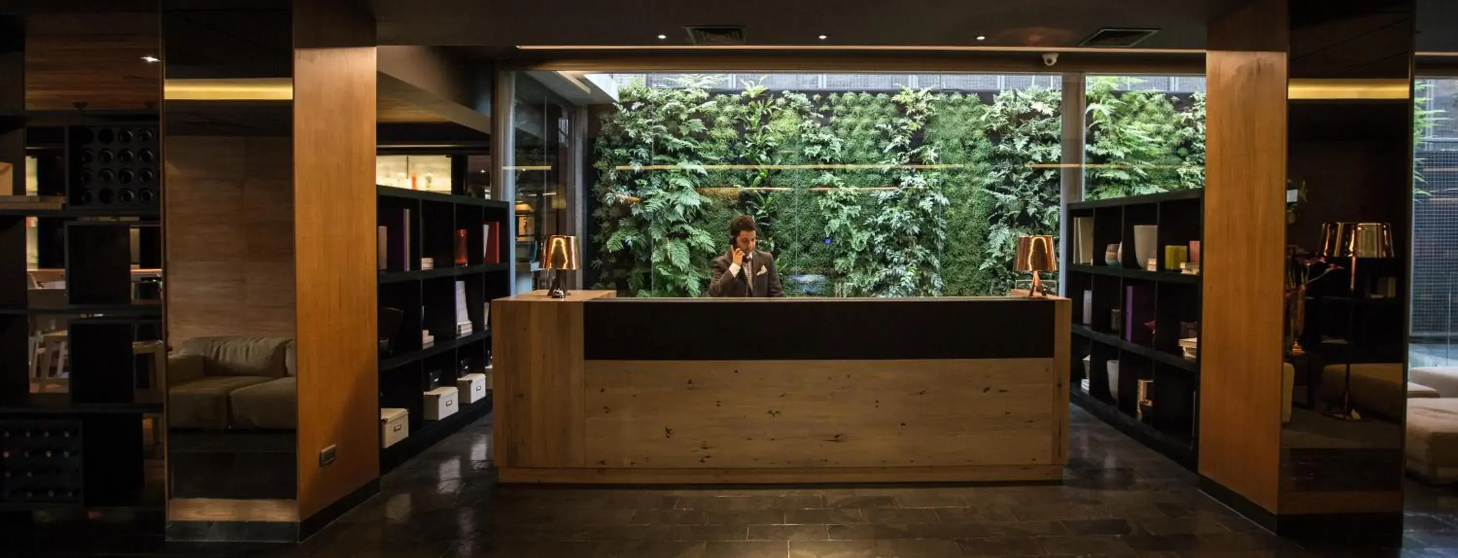 Lobby or reception in Solace Hotel Santiago Lobby or reception in Solace Hotel Santiago