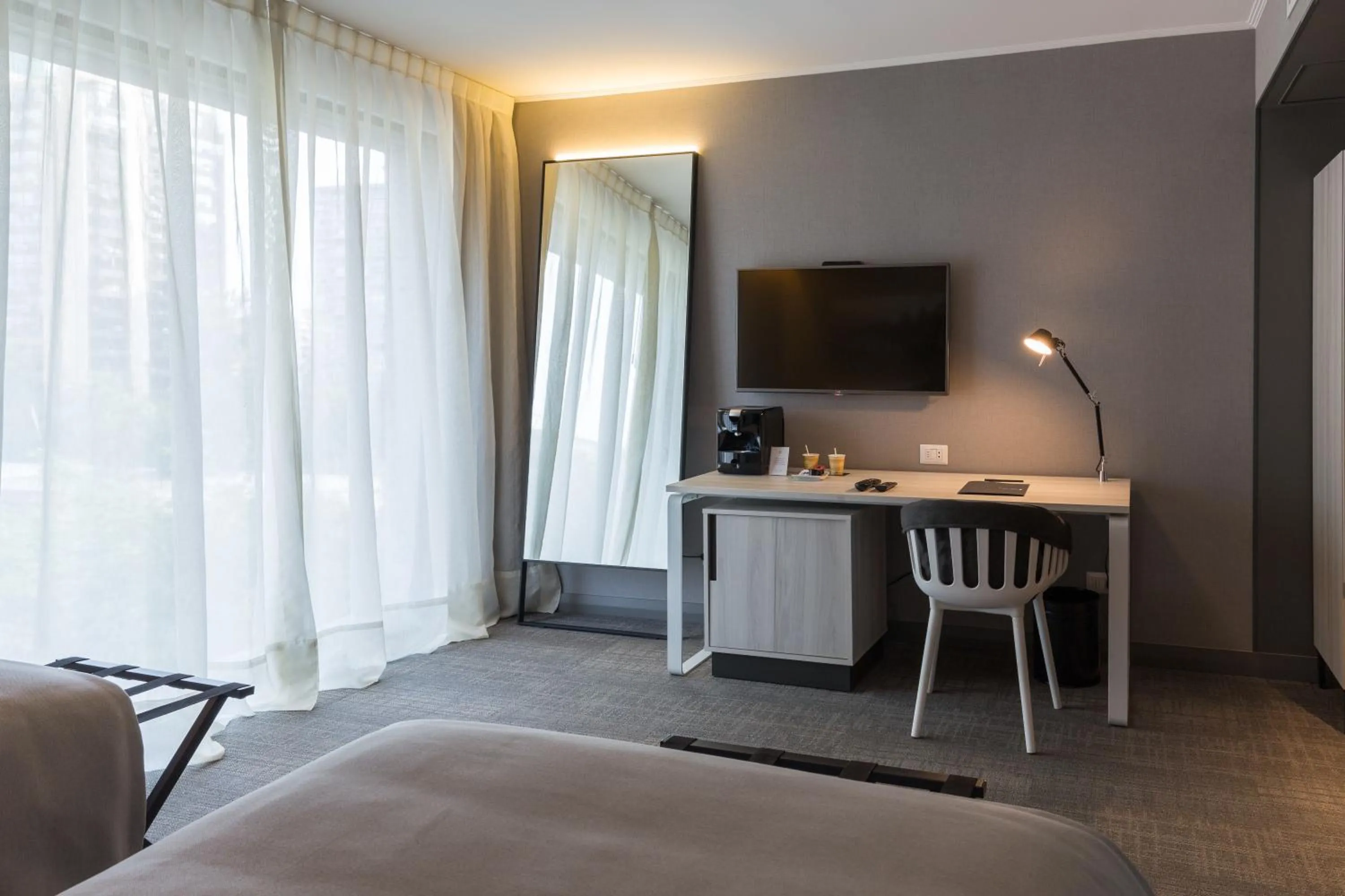 Bedroom, Bed in Solace Hotel Santiago