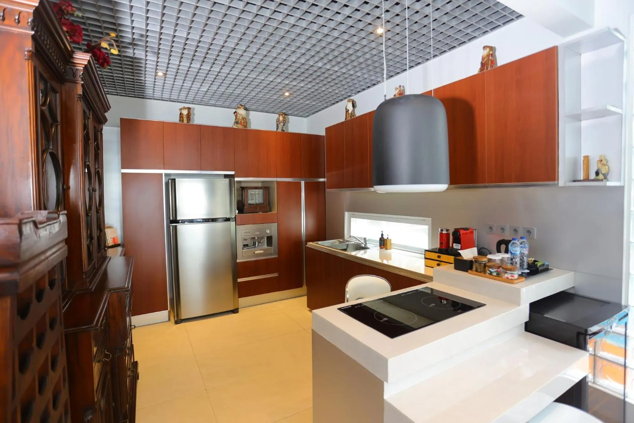 Kitchen or kitchenette in Nayara Villa Desa Budo