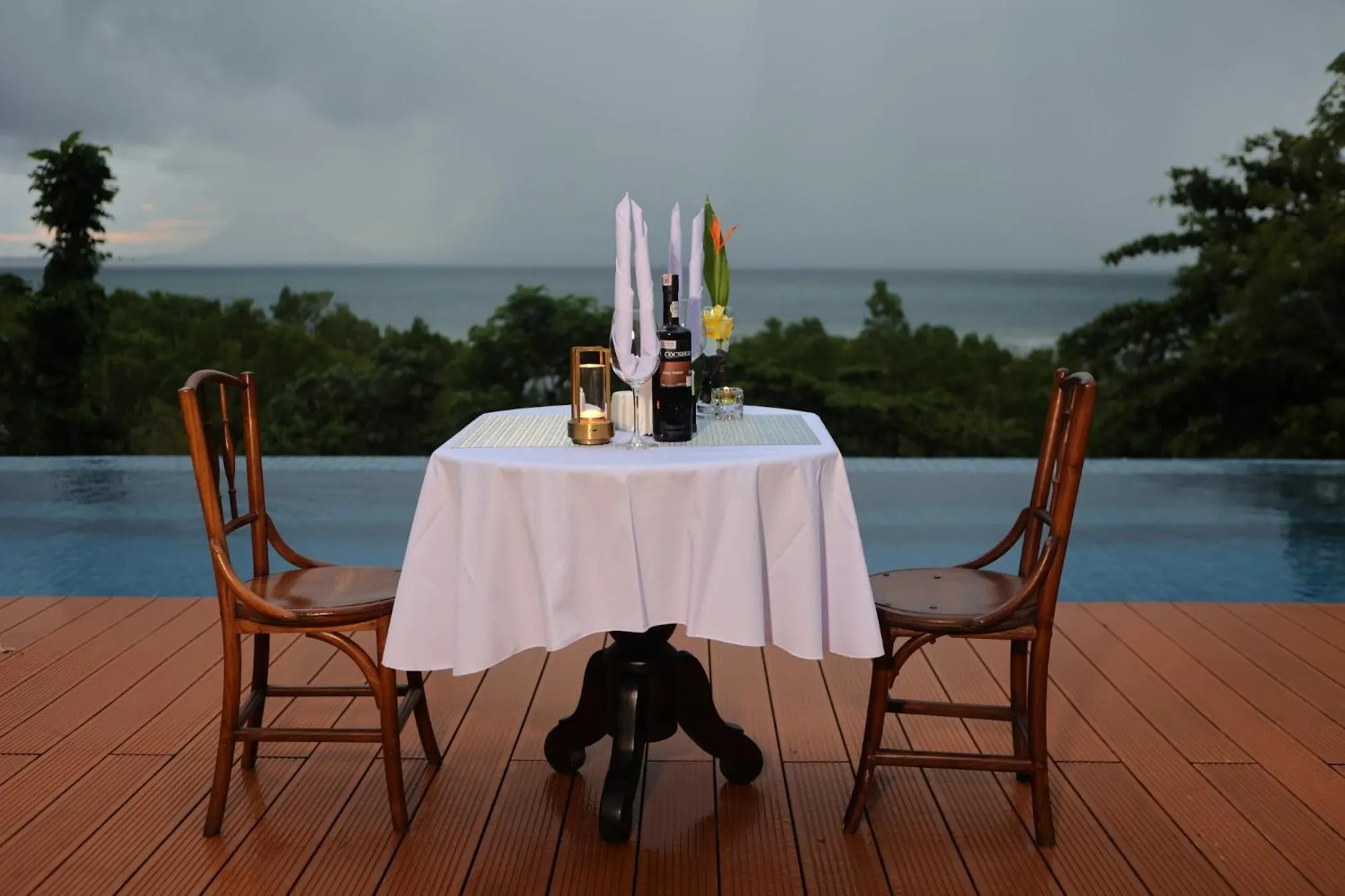 Dining area in Nayara Villa Desa Budo