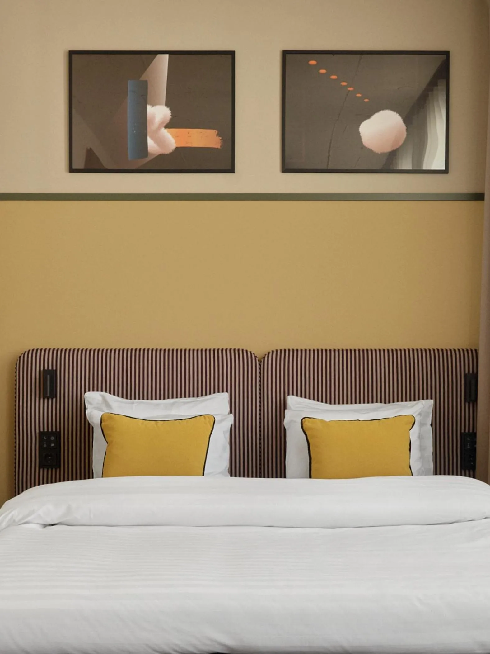 Bed in Bob W Helsinki Kamppi