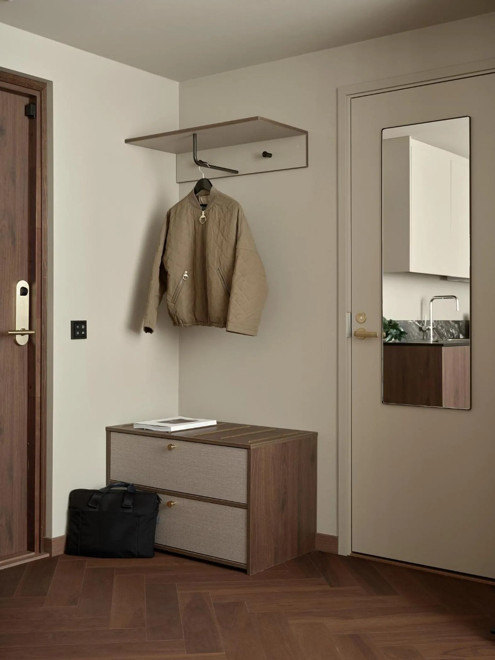wardrobe in Bob W Helsinki Kamppi