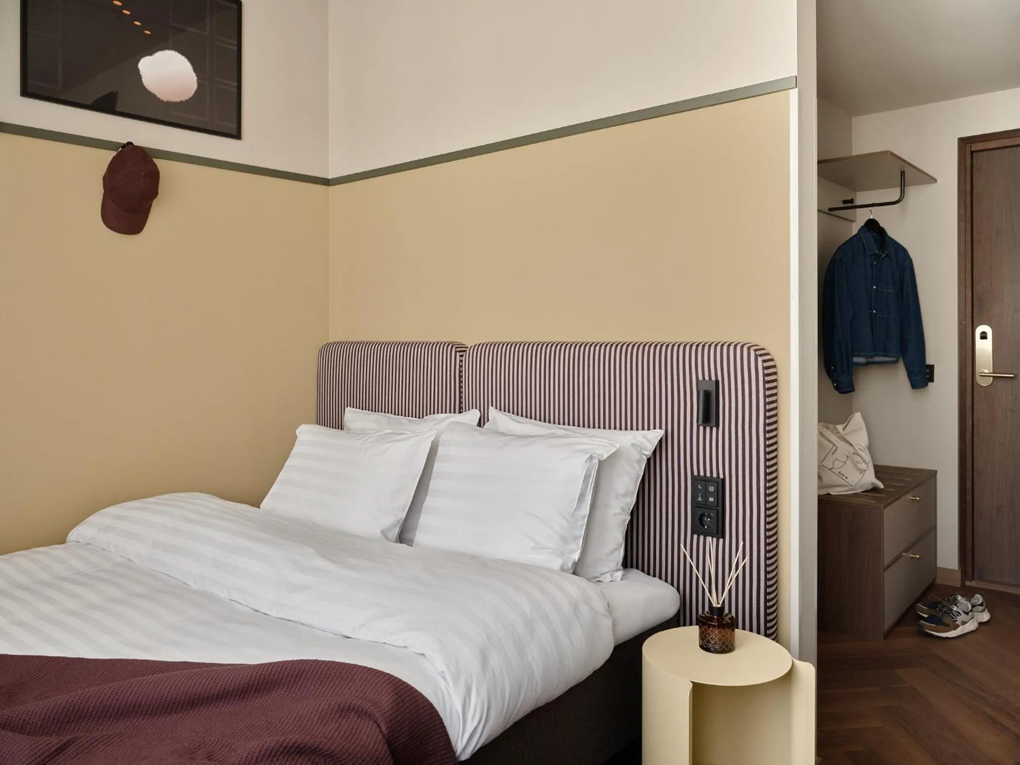 Bed in Bob W Helsinki Kamppi
