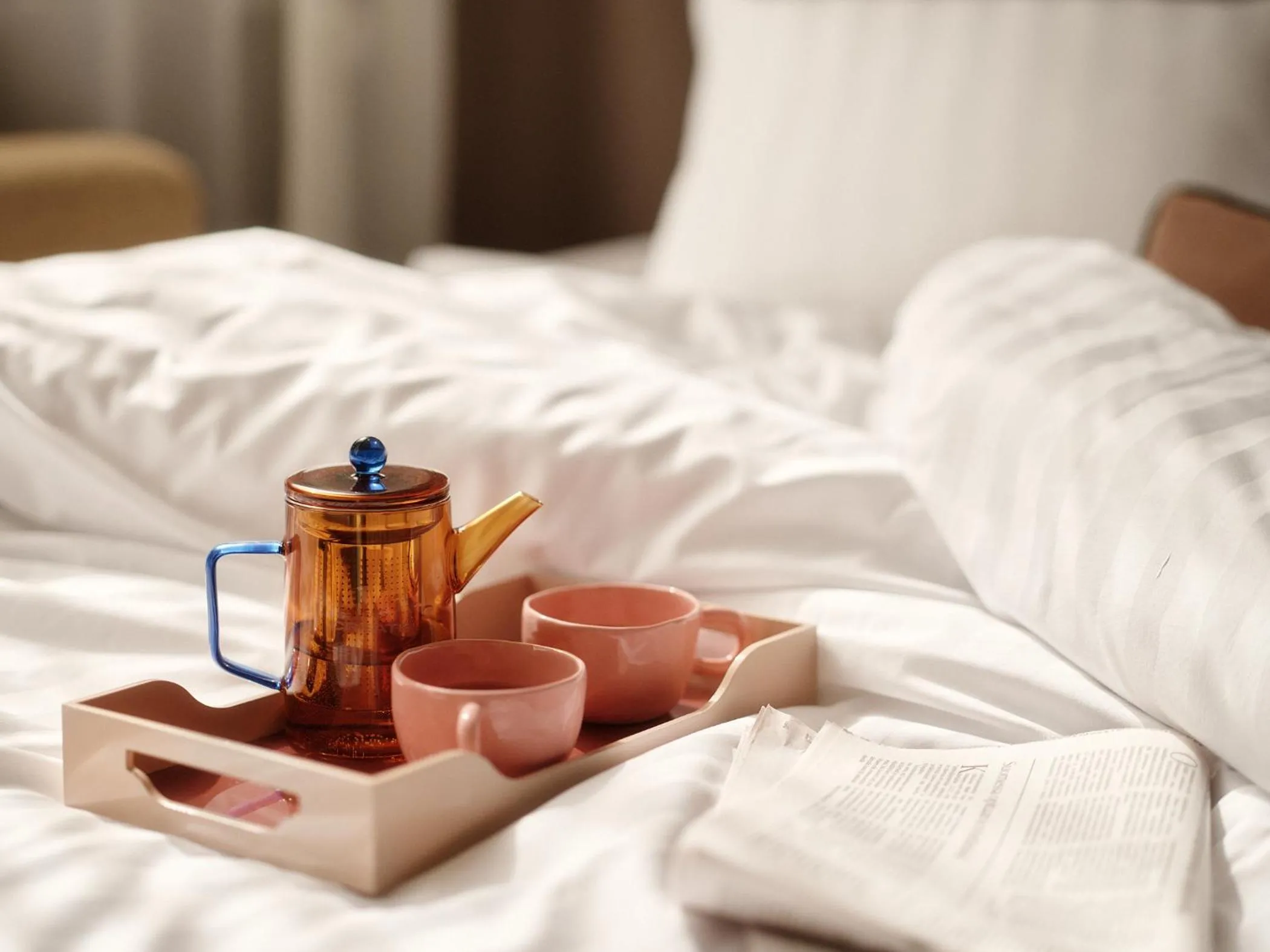 Coffee/tea facilities, Bed in Bob W Helsinki Kamppi