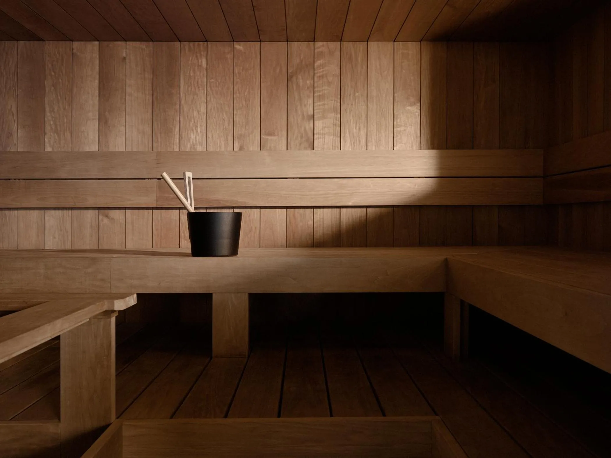 Sauna in Bob W Helsinki Kamppi