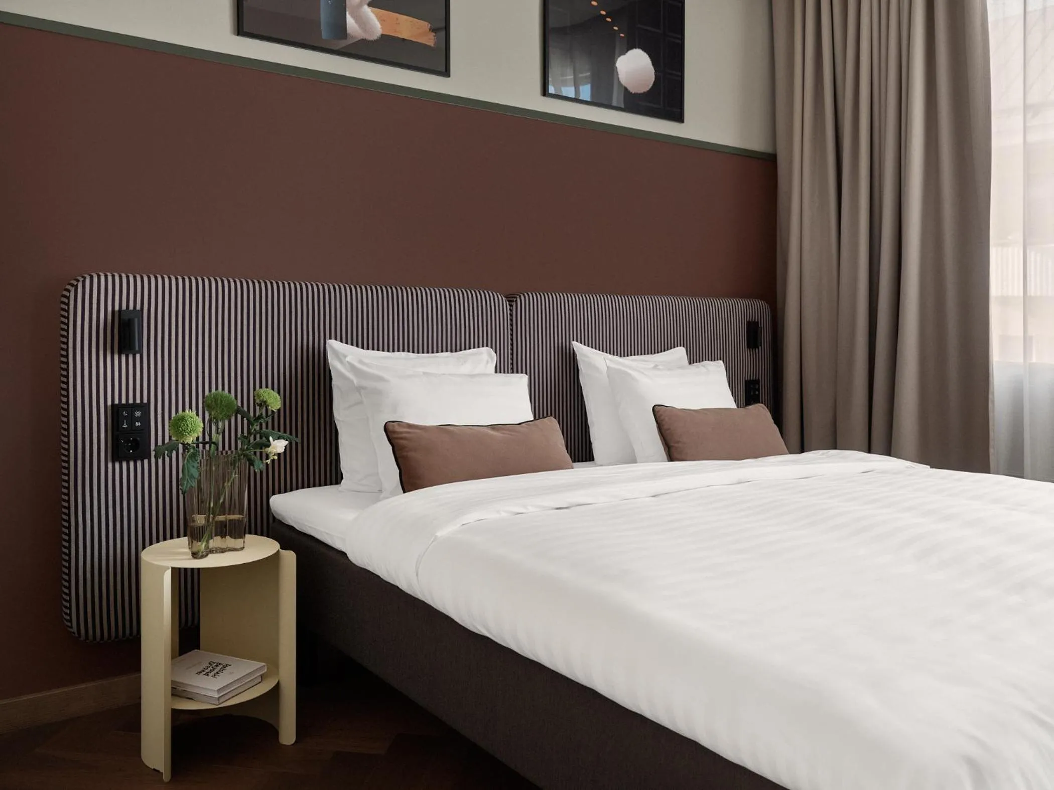 Bed in Bob W Helsinki Kamppi