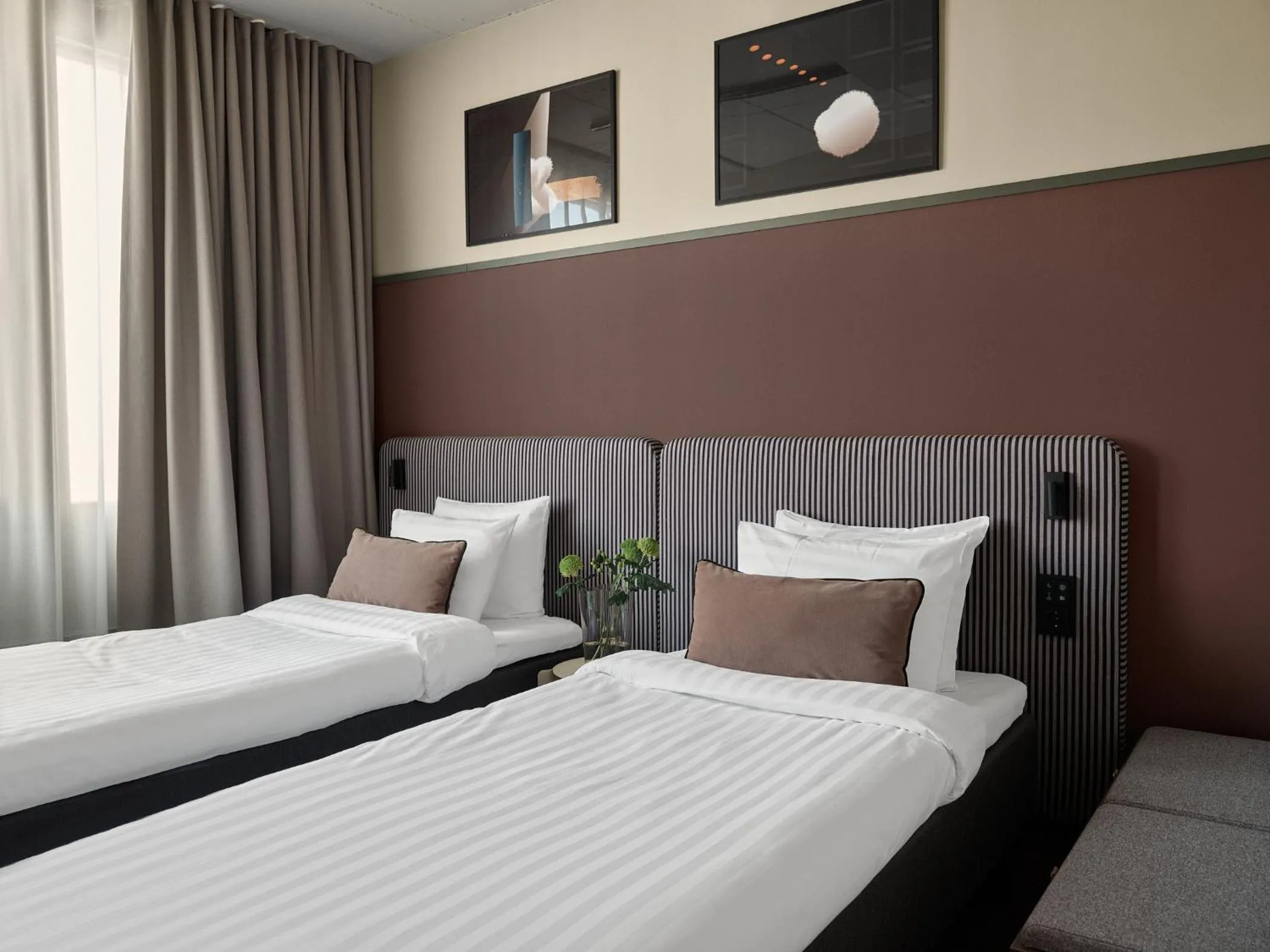Bed in Bob W Helsinki Kamppi
