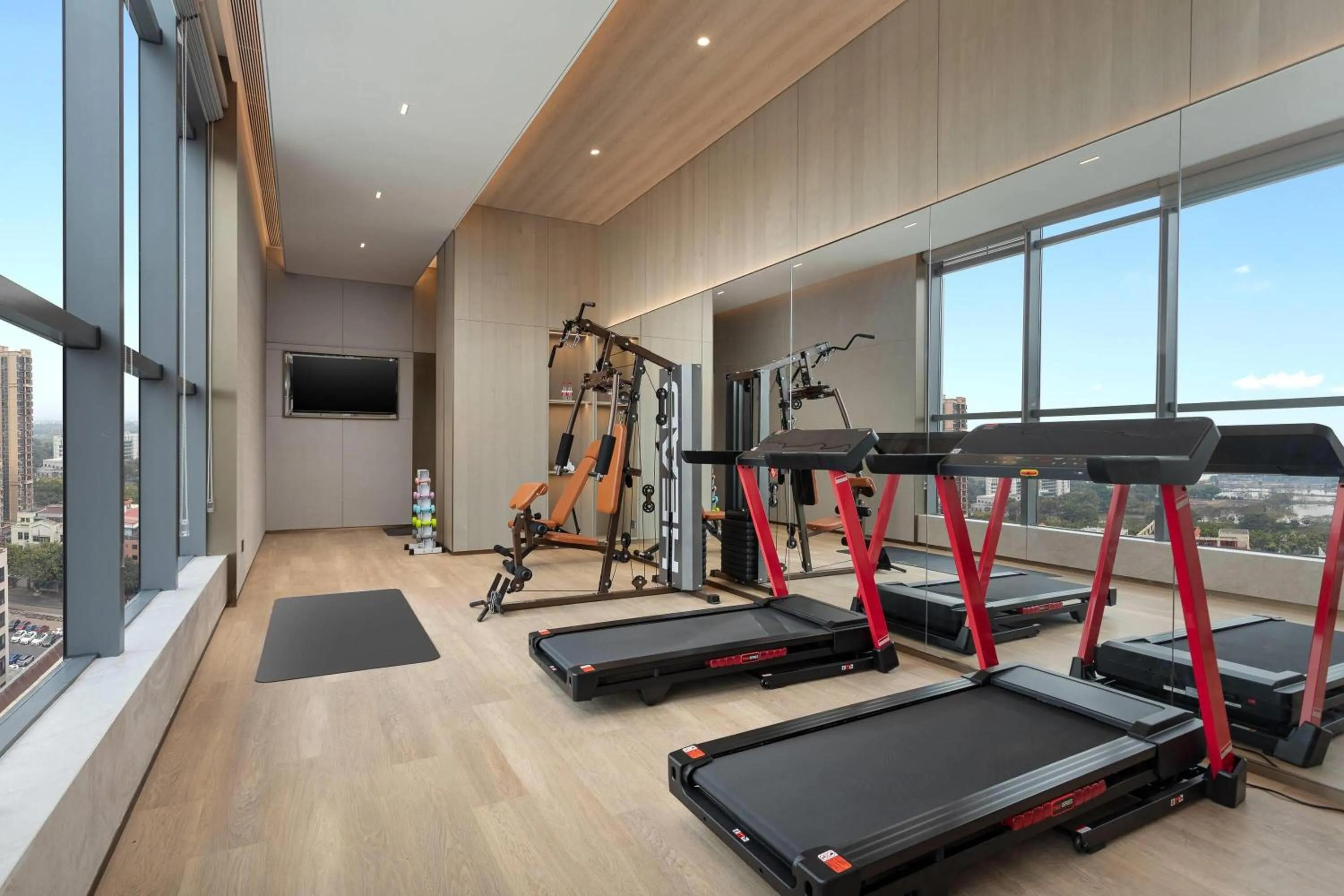 Fitness centre/facilities in Ramada by Wyndham Foshan Danzao