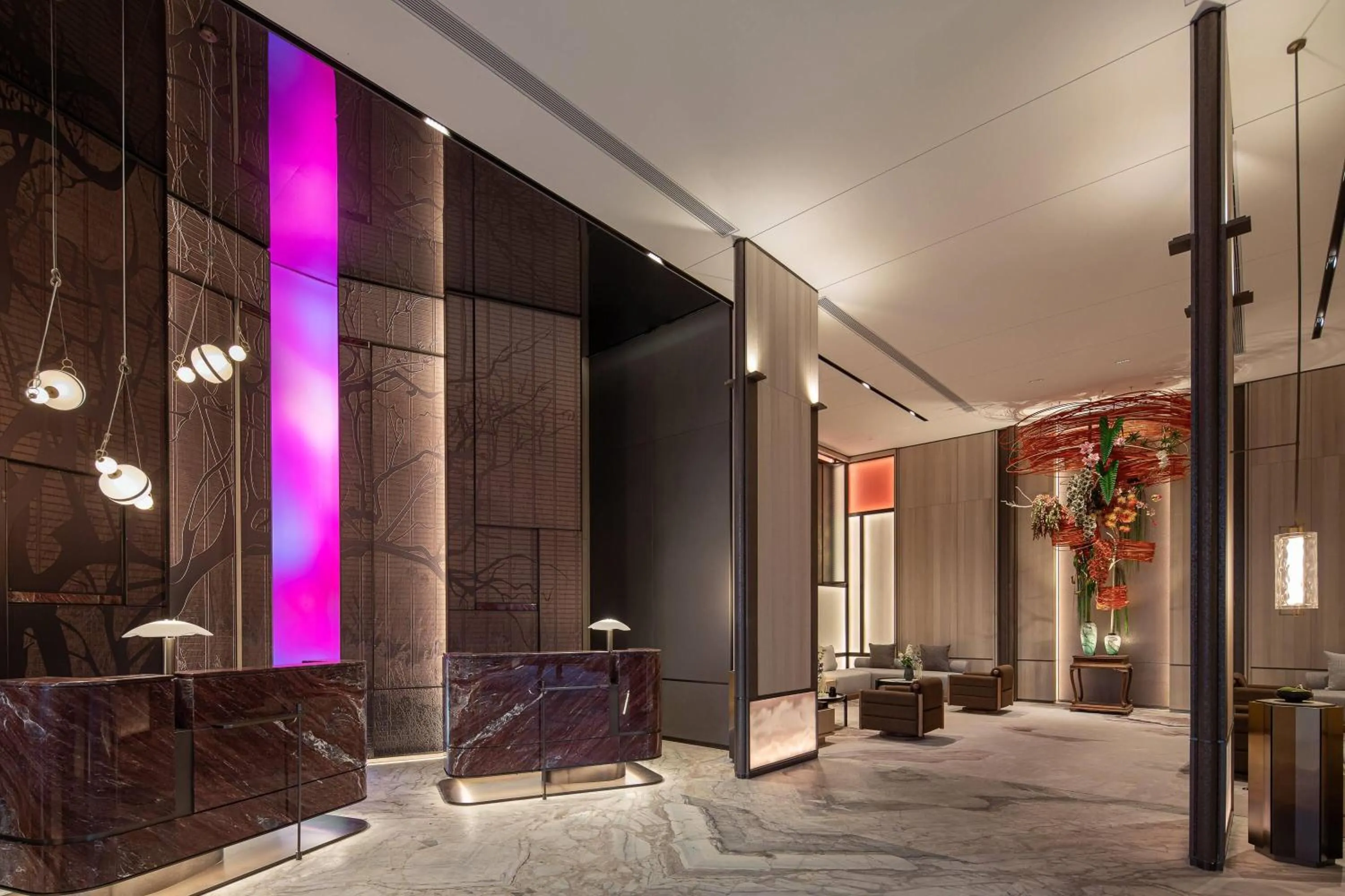 Lobby or reception in Ramada by Wyndham Foshan Danzao