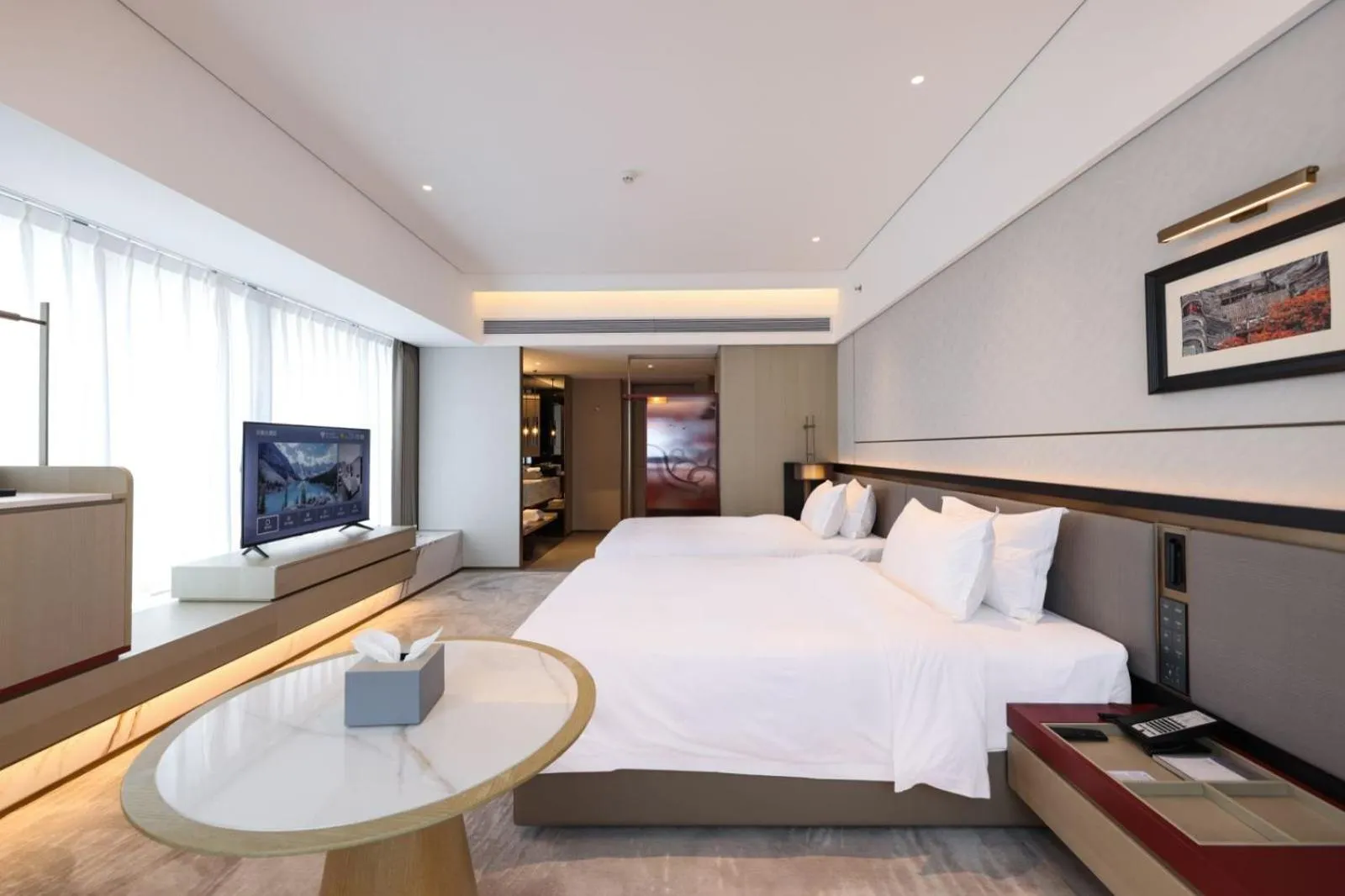 Bed in Ramada by Wyndham Foshan Danzao