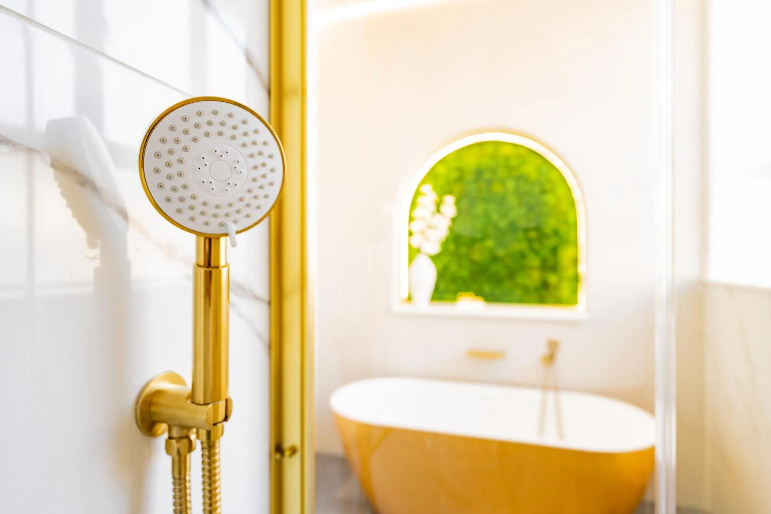 Bathroom in Above Hotels