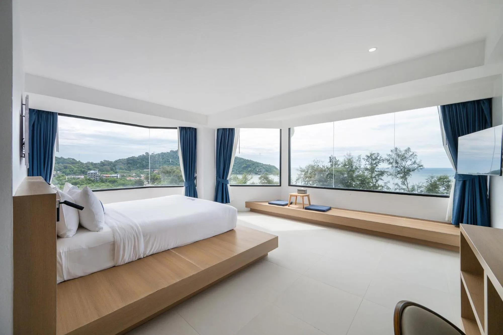 Bed in Kokotel Rayong Beachfront