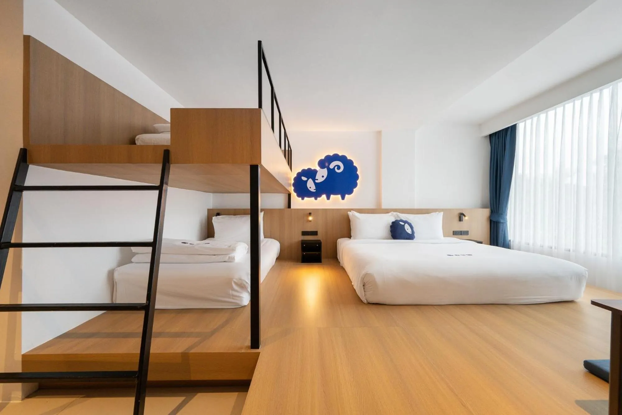 Bed in Kokotel Rayong Beachfront