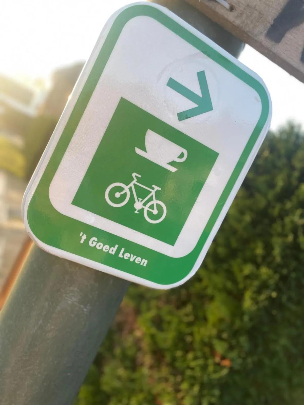 Cycling in Guesthouse 't Goed Leven