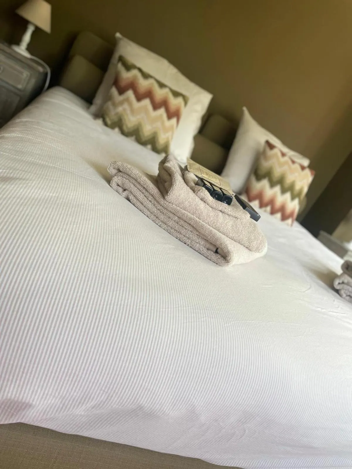 Bed in Guesthouse 't Goed Leven