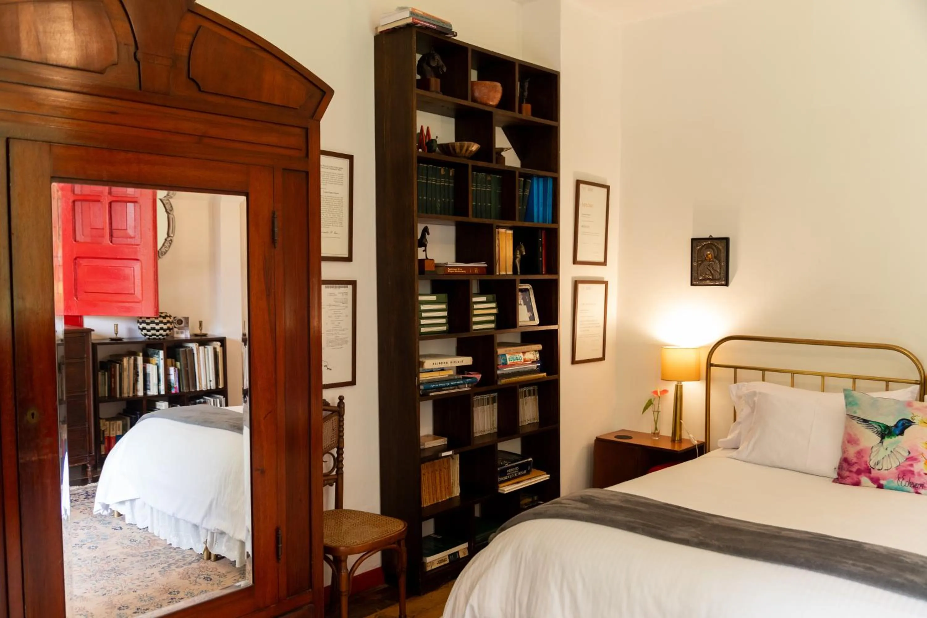 Bed in Hacienda Venecia Coffee Farm Hotel