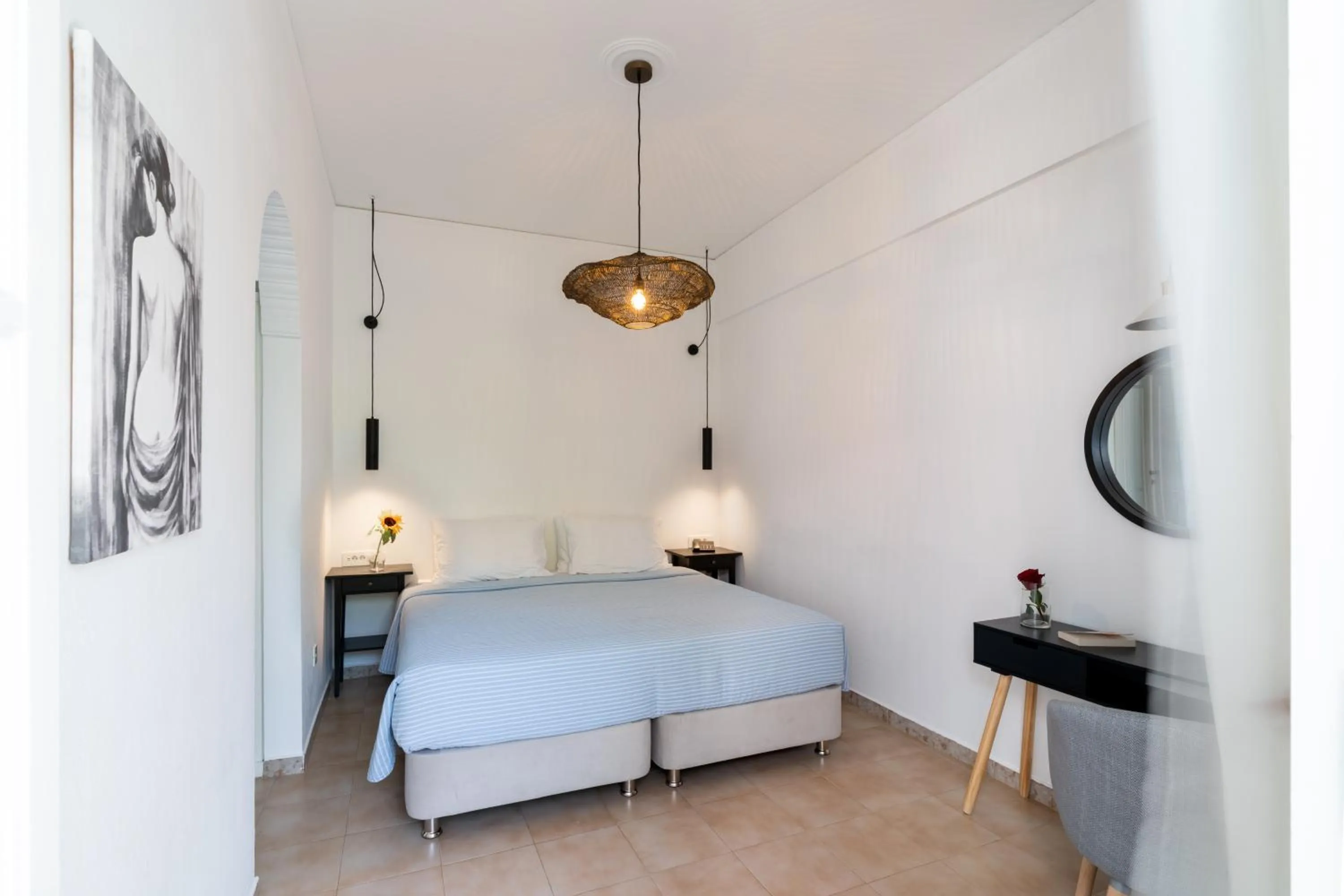 Bedroom, Bed in Hotel Matina