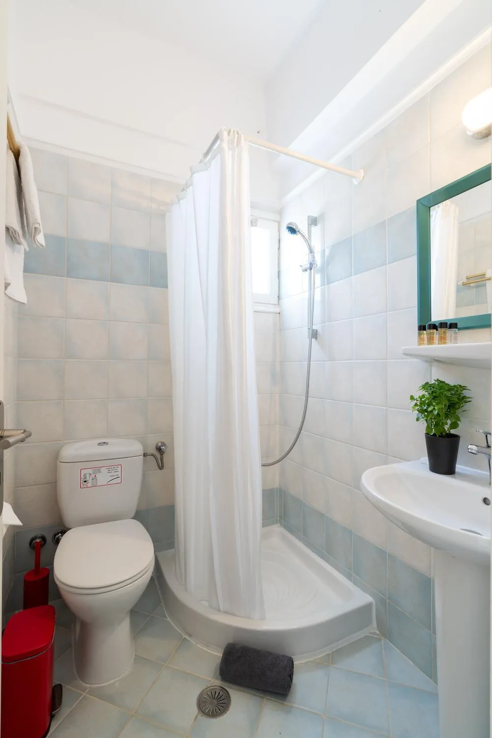 Bathroom in Hotel Matina