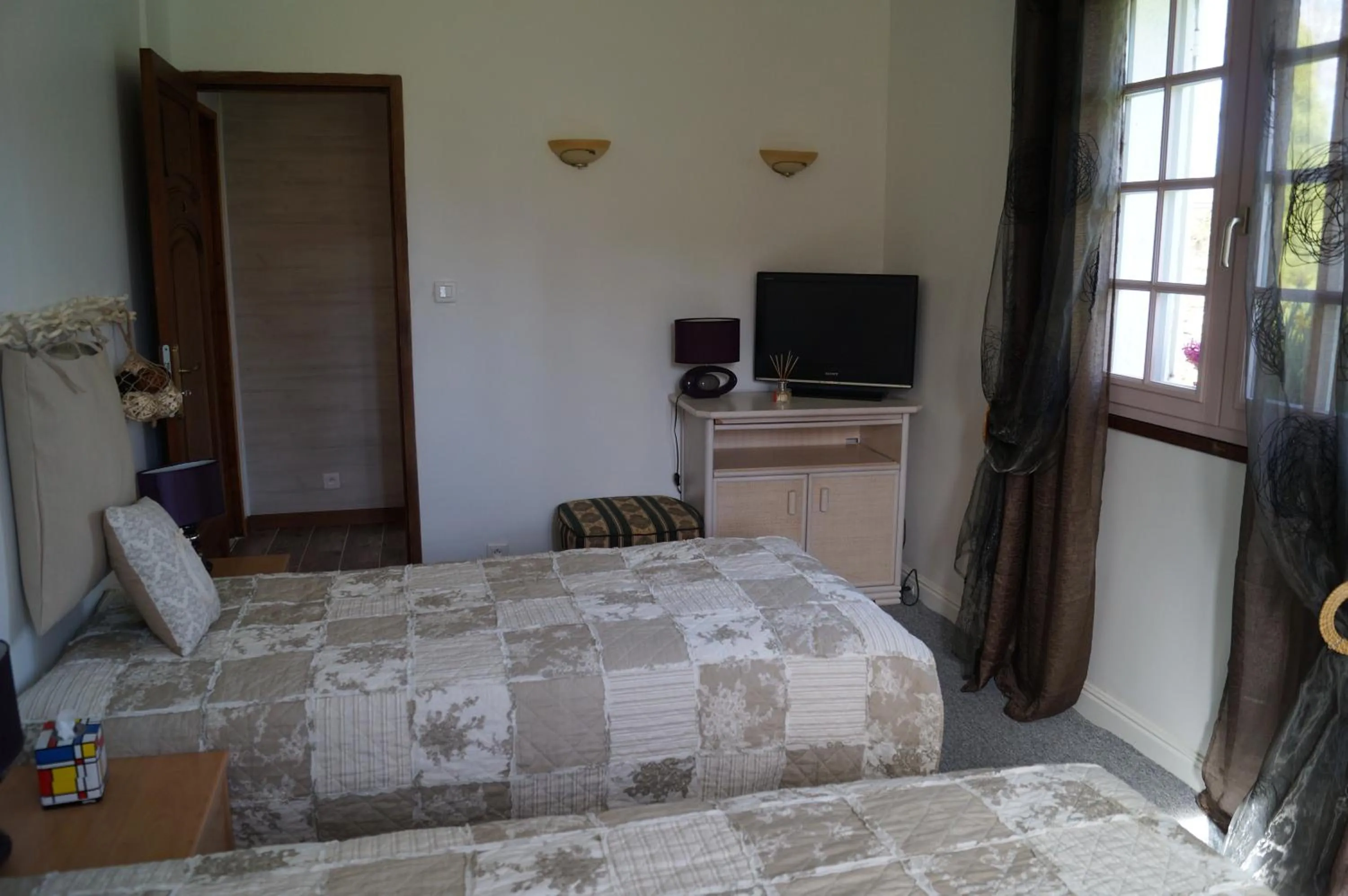 Bedroom, Bed in Le Relais De Dalibray