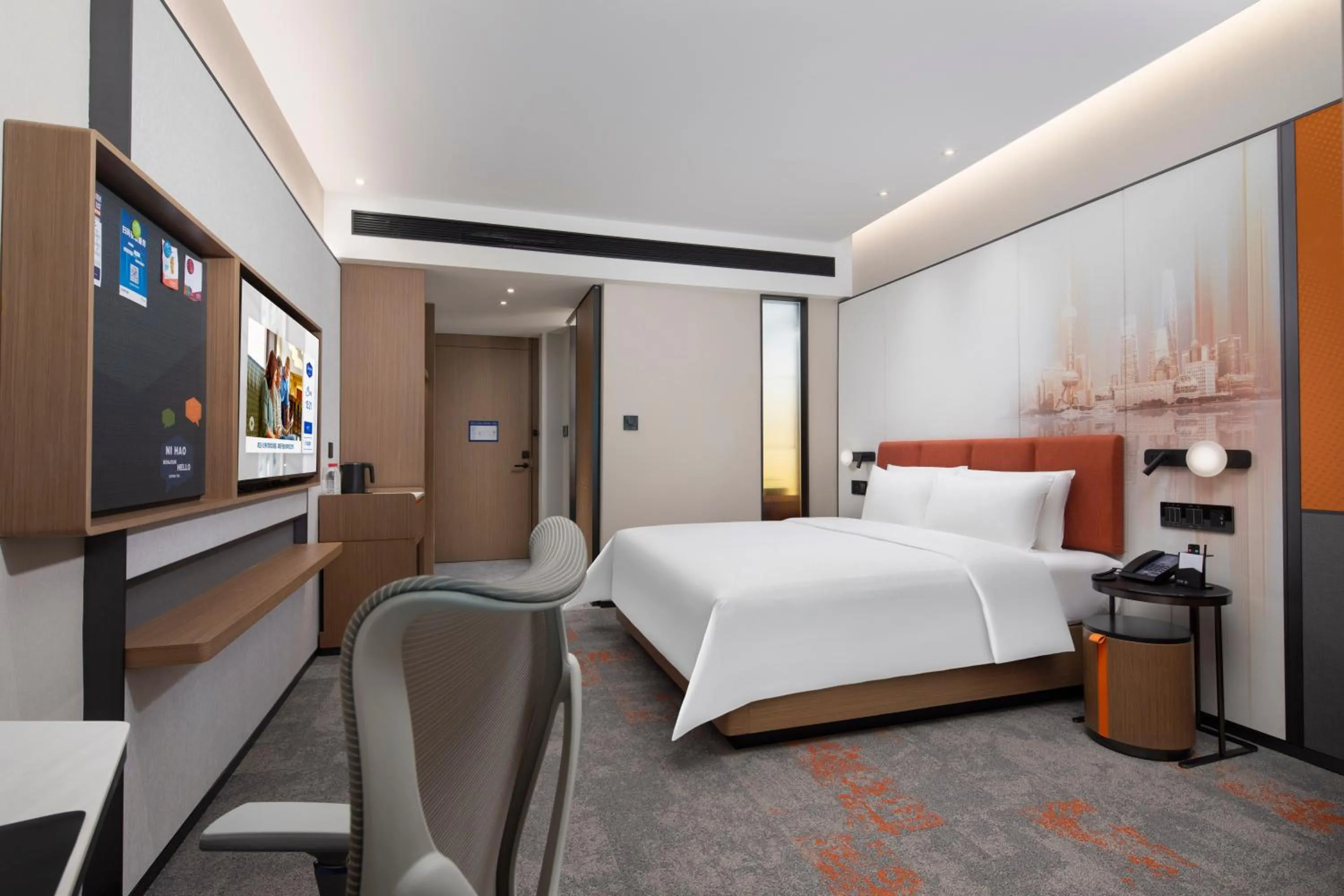 Standard Queen Room in Hampton by Hilton Shanghai North Bund Siping Road