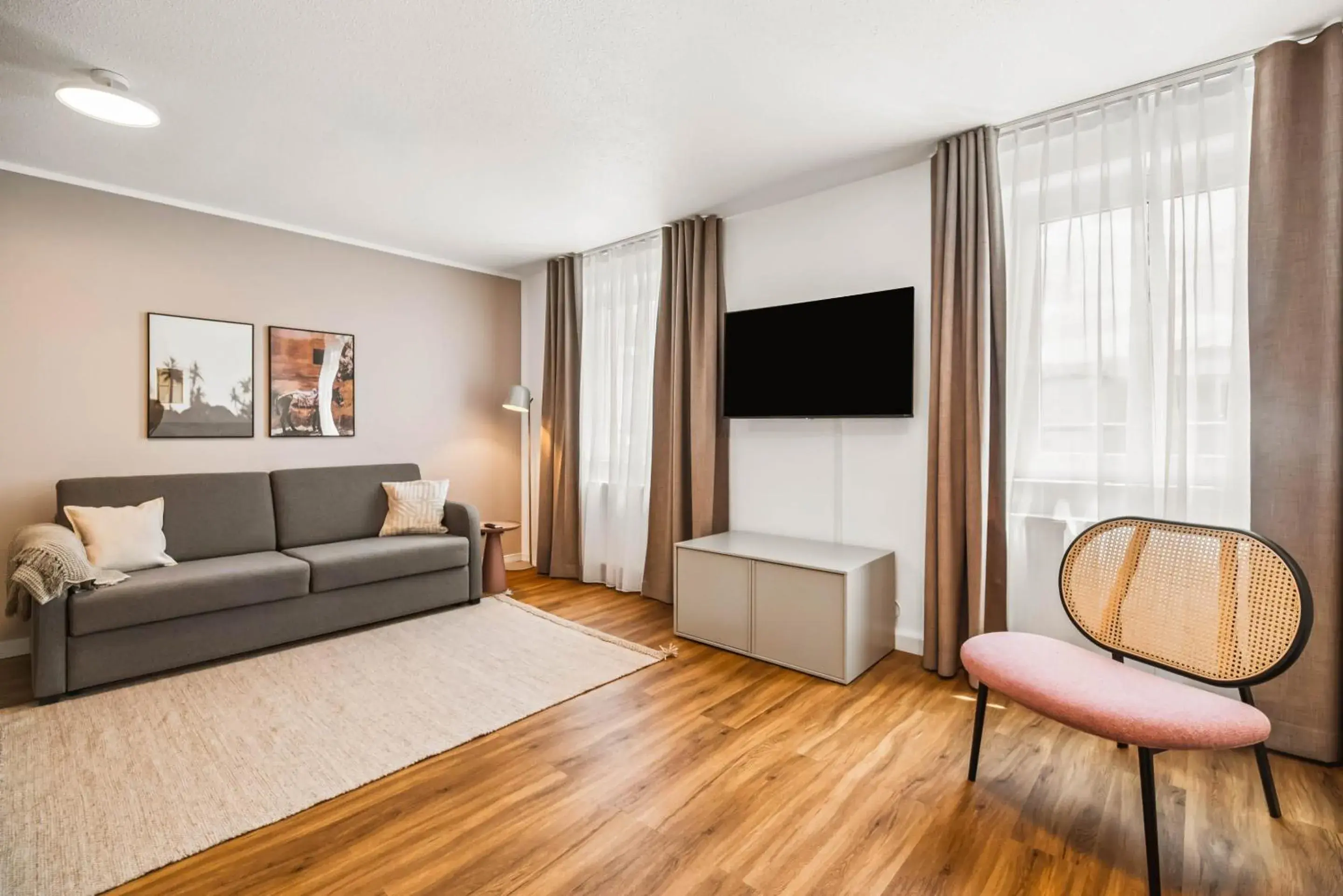 One-Bedroom Suite with Sofa Bed in Limehome Jena Teichgraben One-Bedroom Suite with Sofa Bed in Limehome Jena Teichgraben