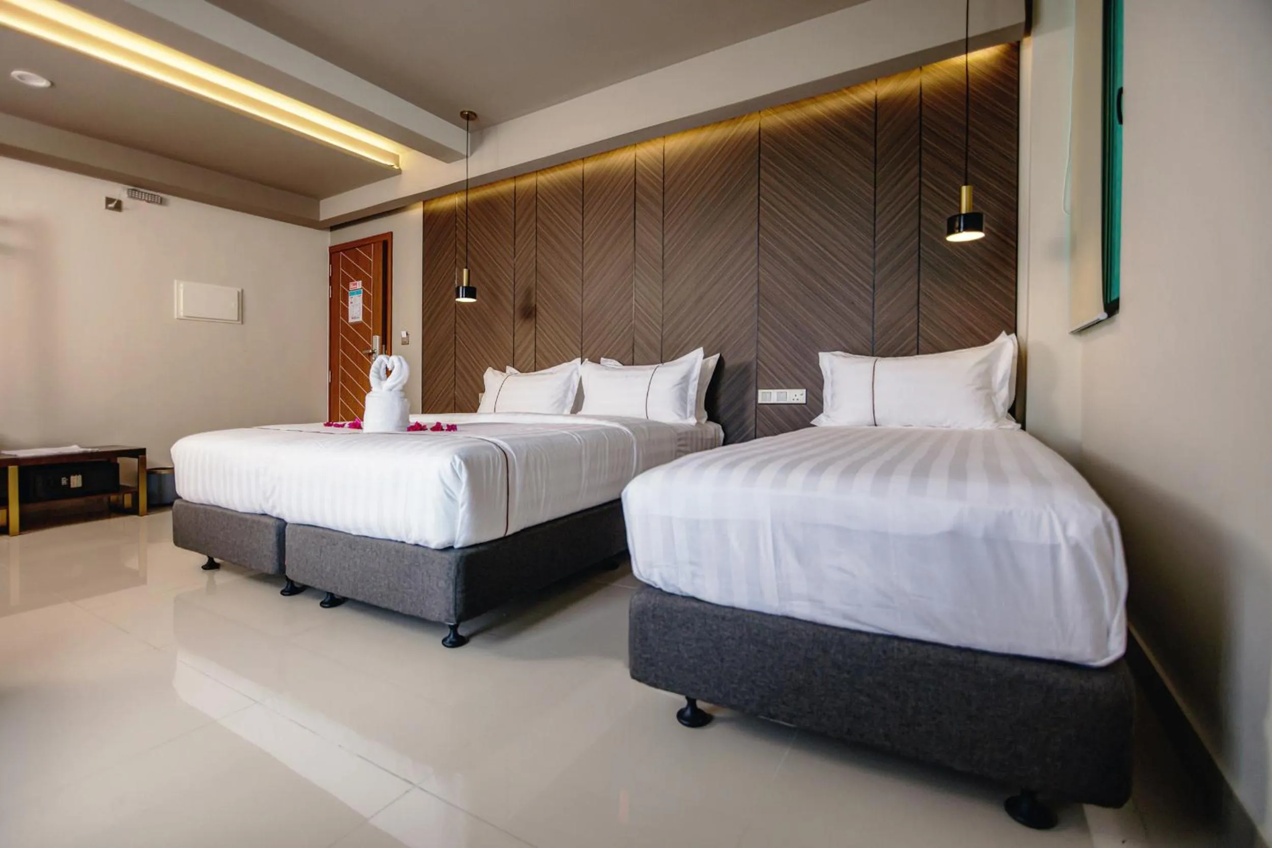 Bed in Royal Villa Fulidhoo