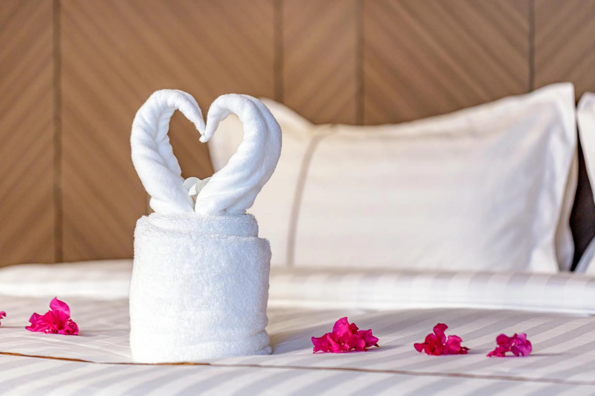 Bed in Royal Villa Fulidhoo