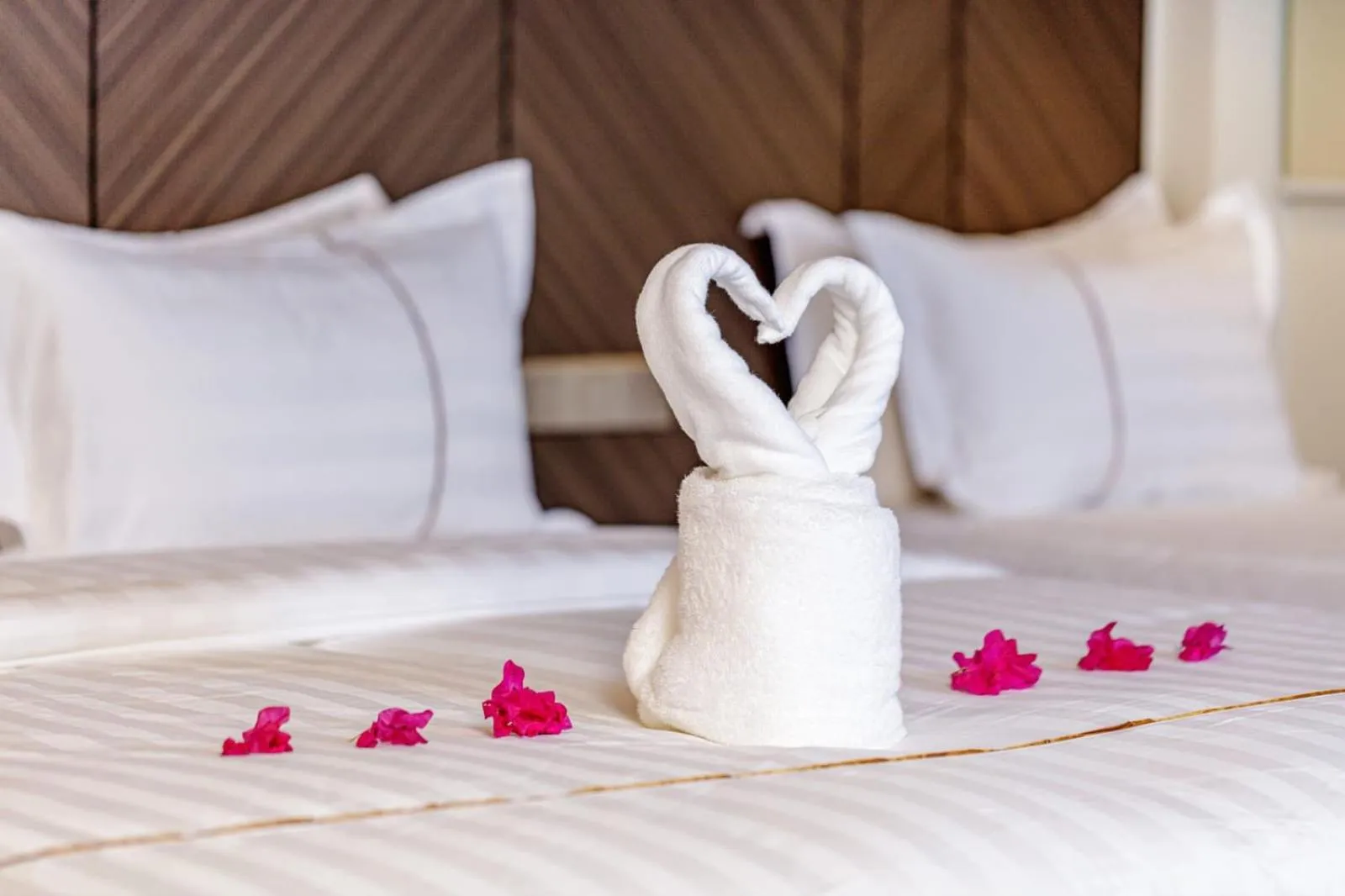 Bed in Royal Villa Fulidhoo