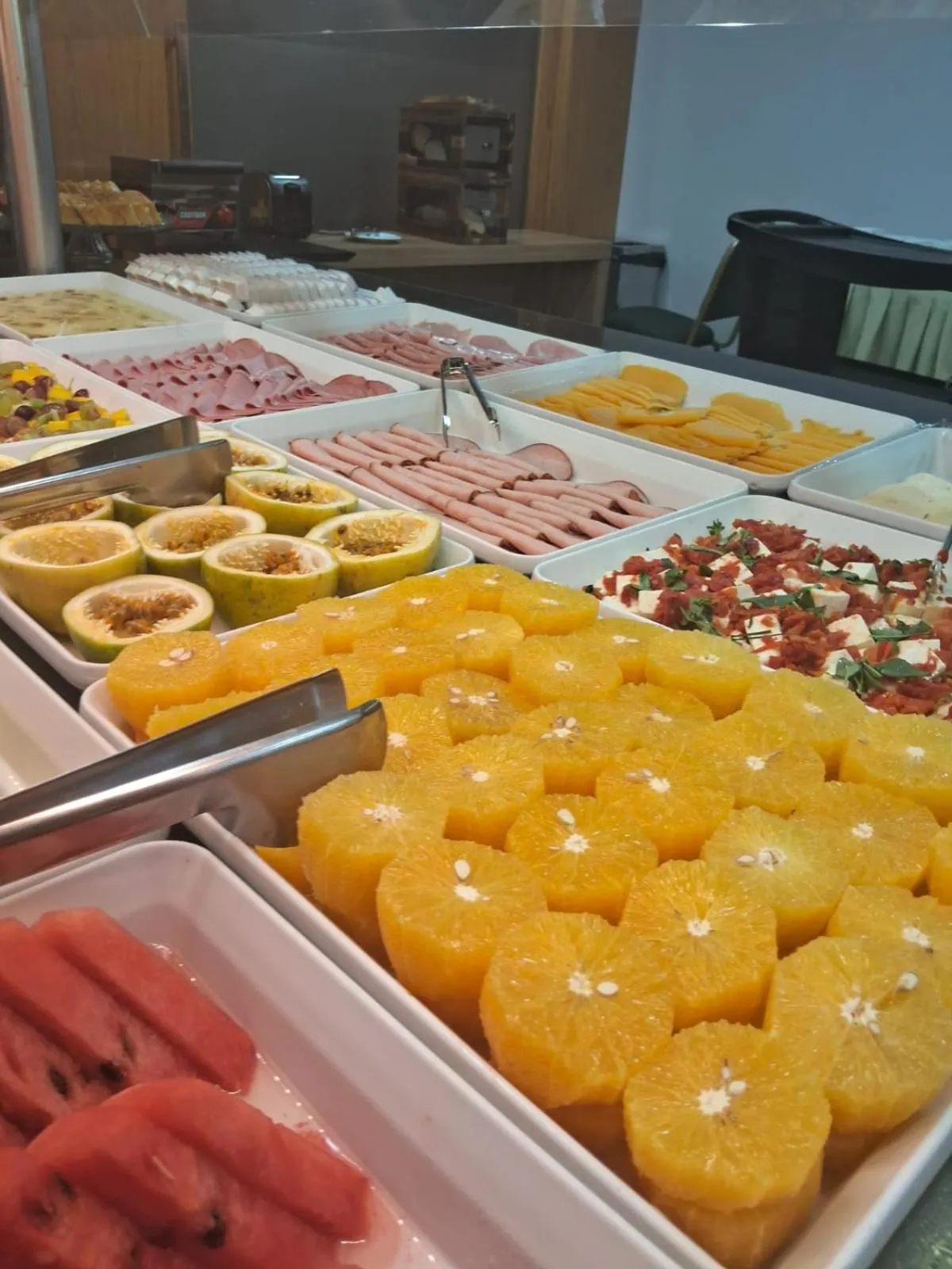 Buffet breakfast in Américas Copacabana Hotel