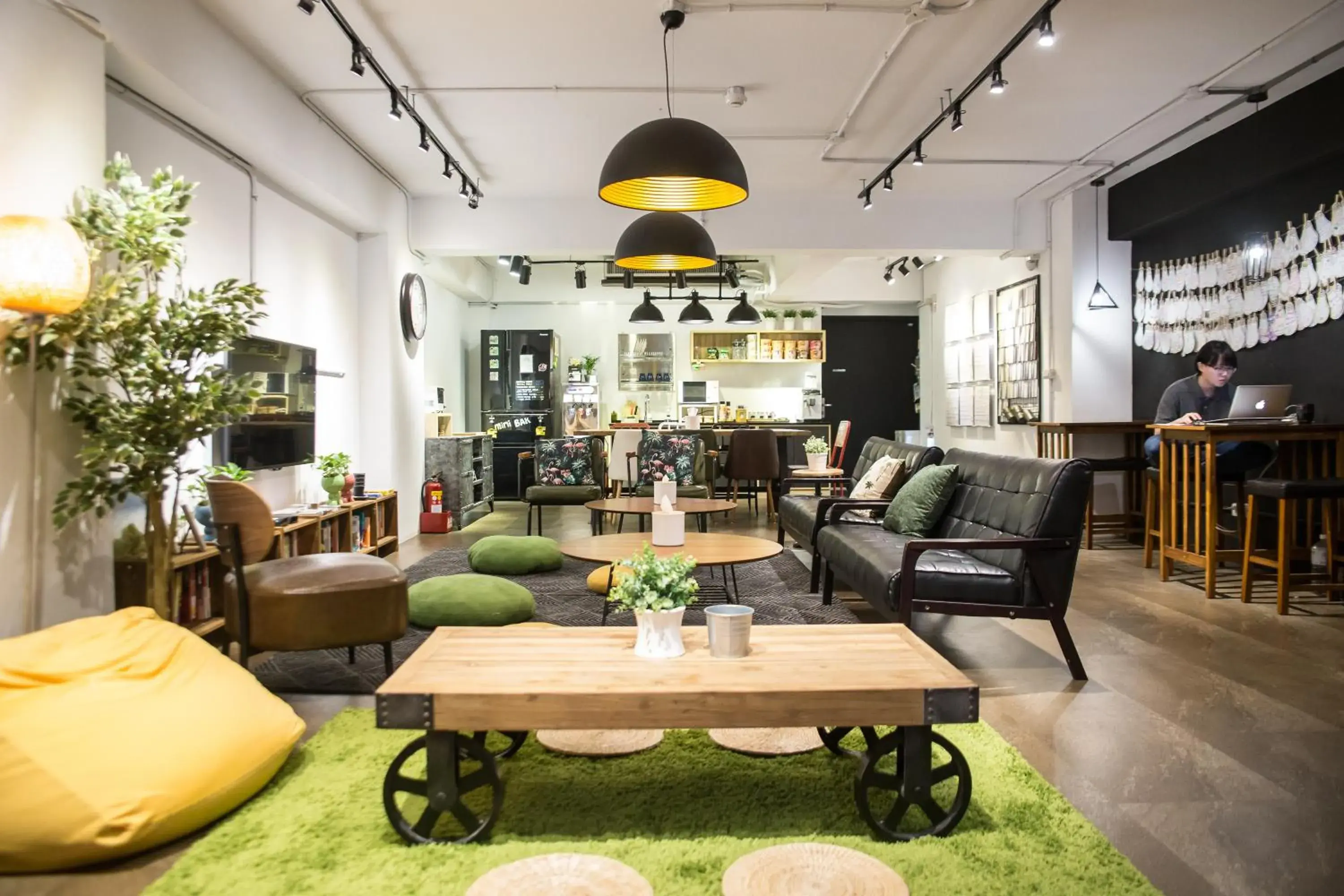 Living room in We Come Hostel Living room in We Come Hostel