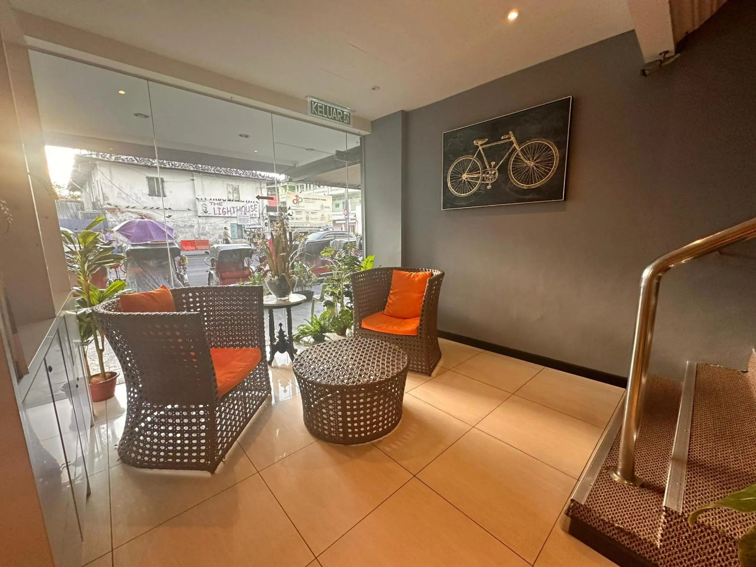 Property building in Merchant Hotel