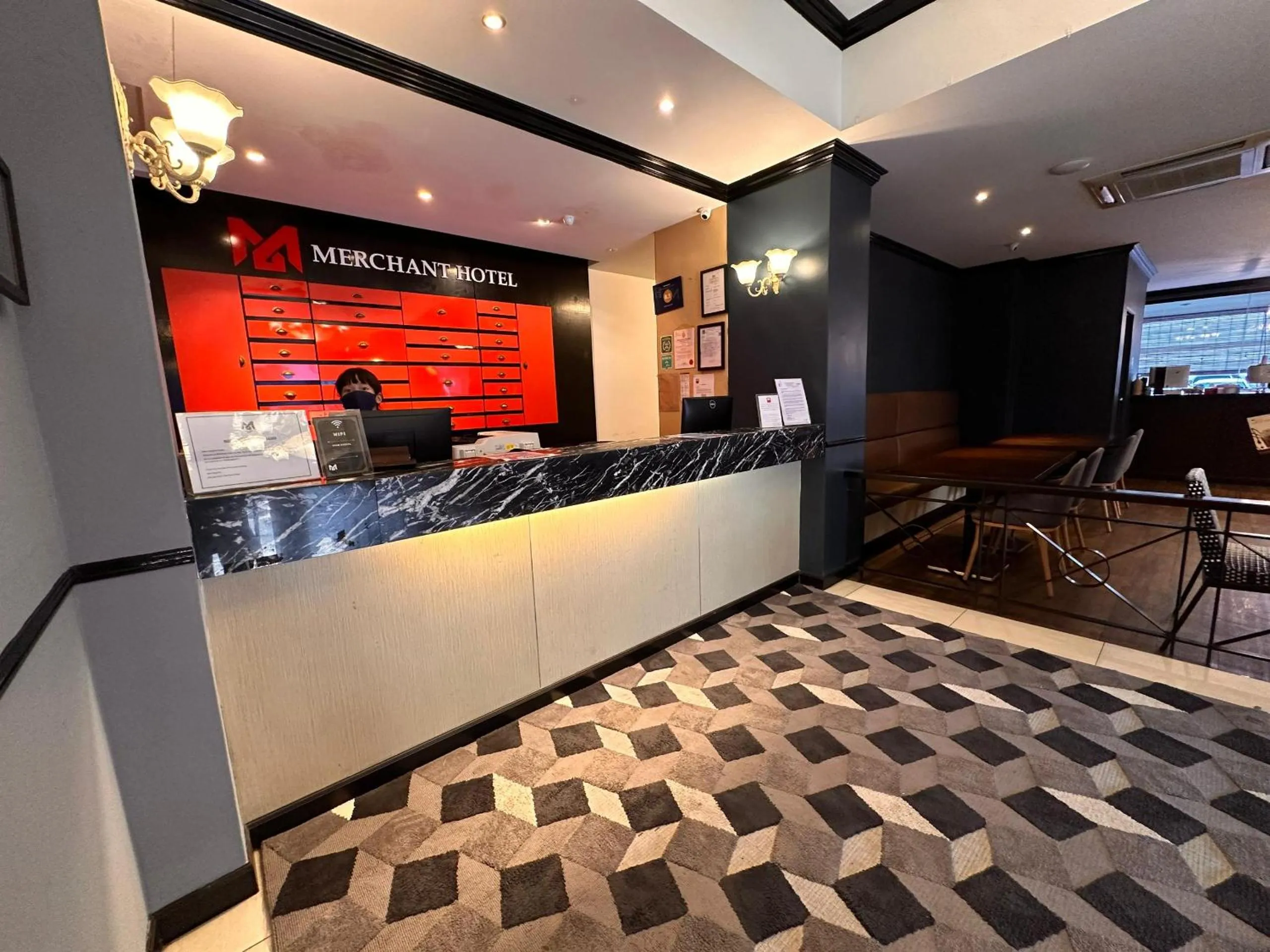 Property building in Merchant Hotel