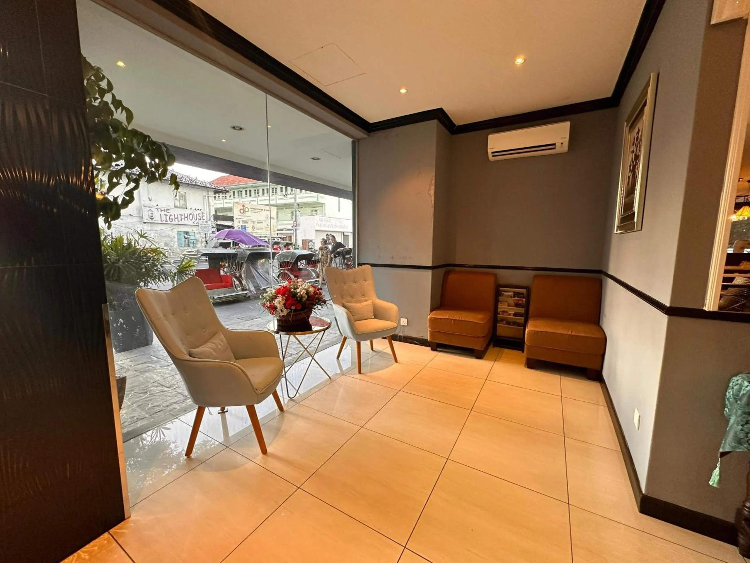 Property building in Merchant Hotel