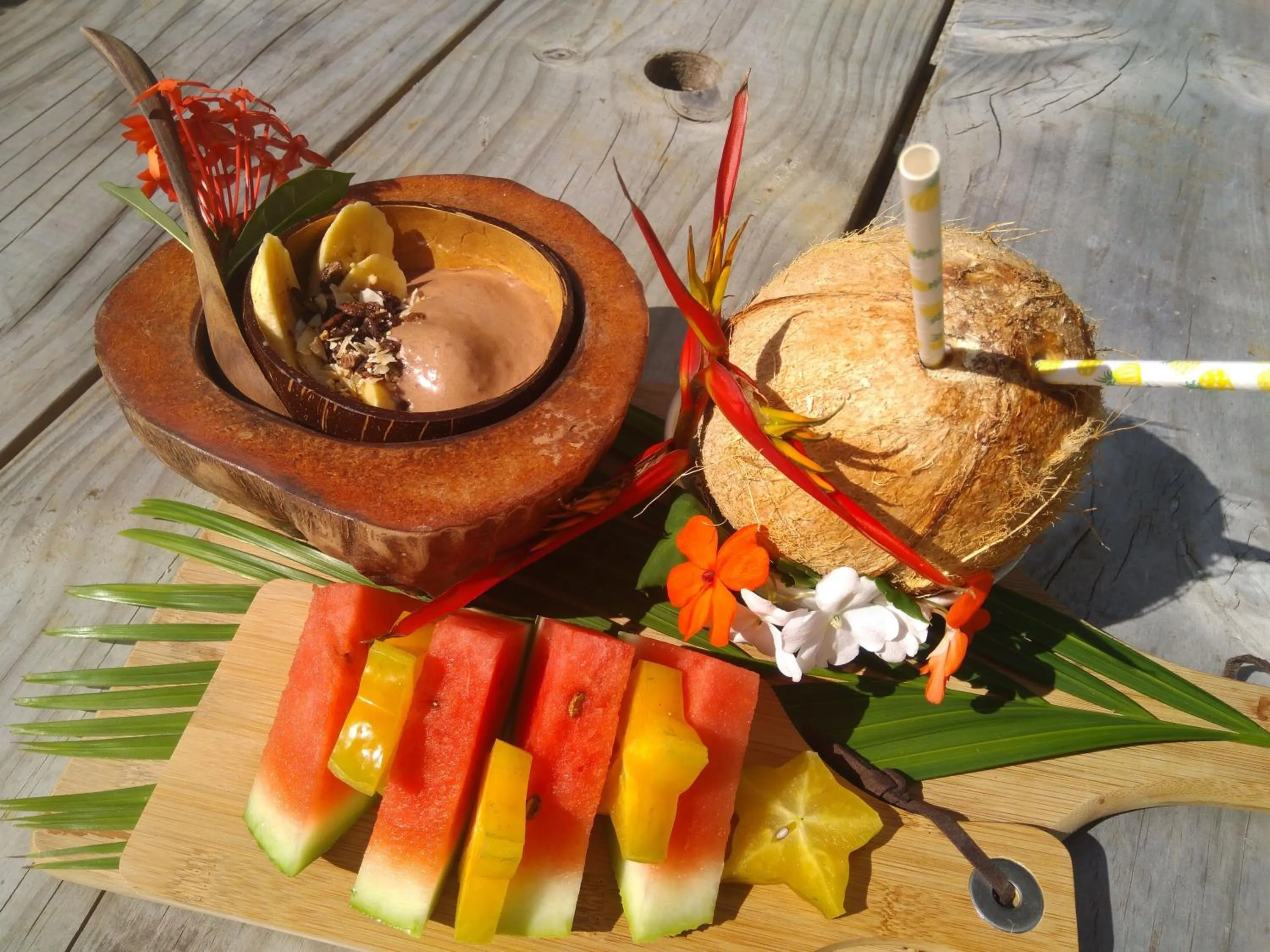 Food and drinks in Ikurangi Eco Retreat
