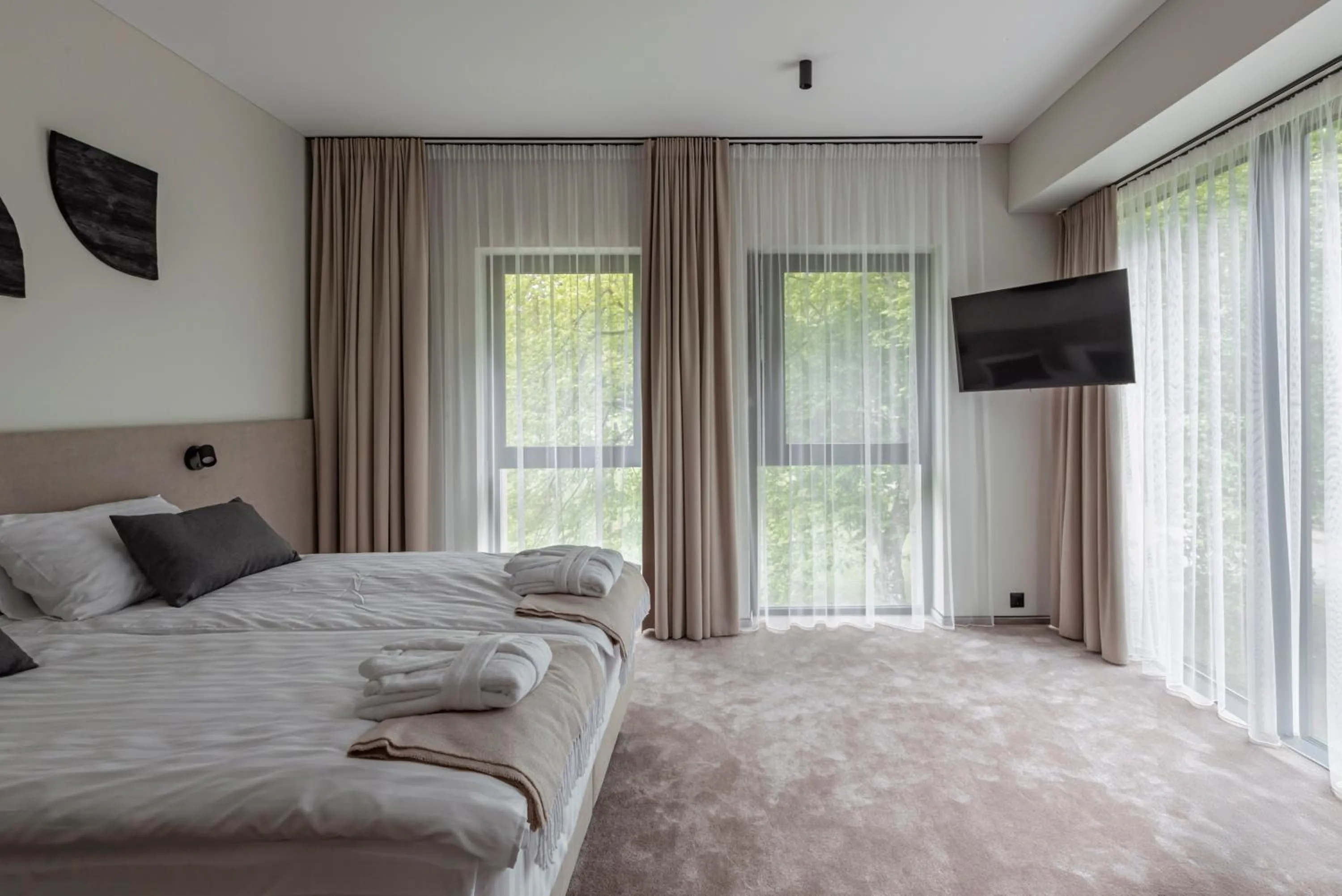 Bed in LAJOS Hotel